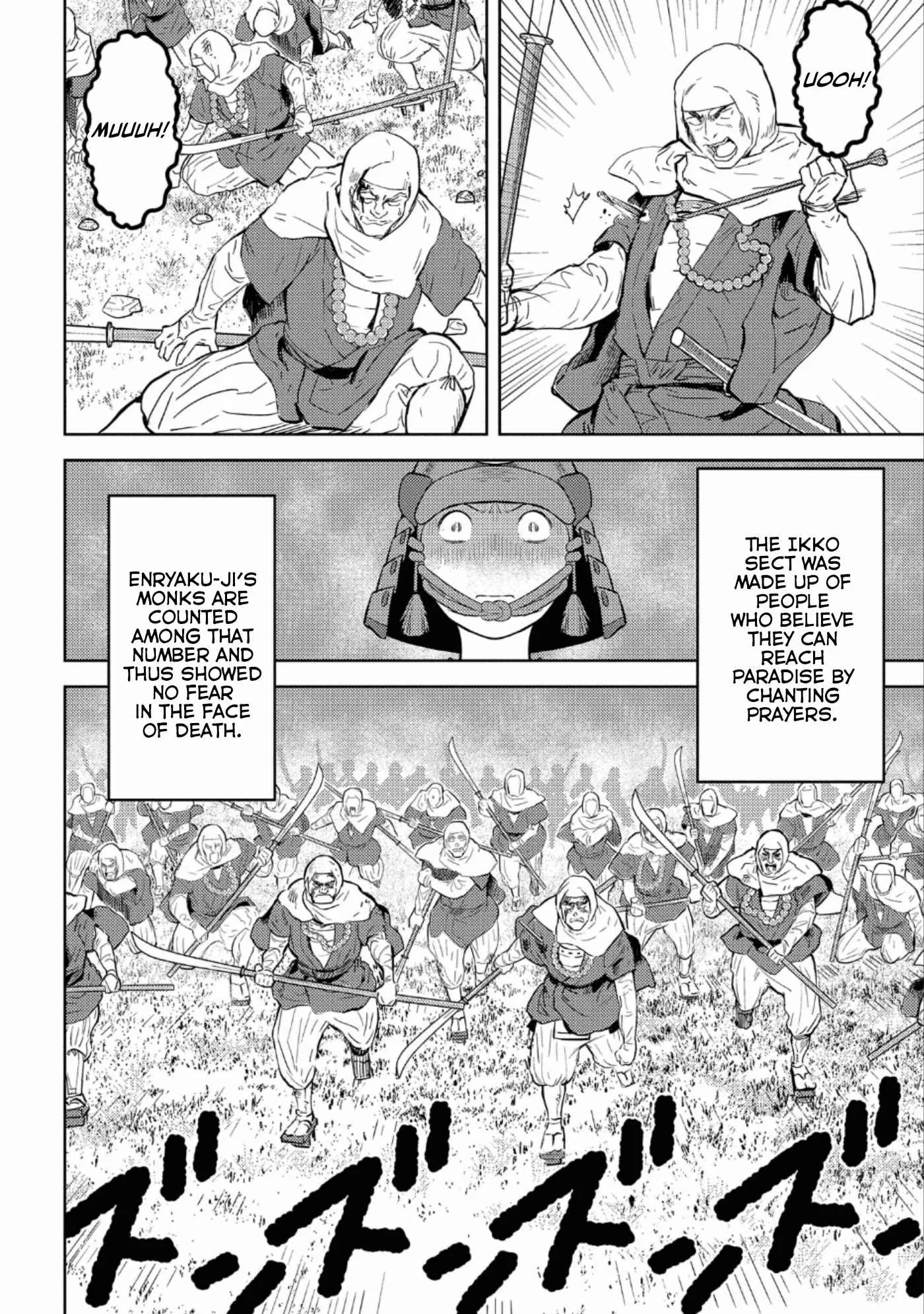 Sengoku Komachi Kuroutan: Noukou Giga Chapter 49 page 22