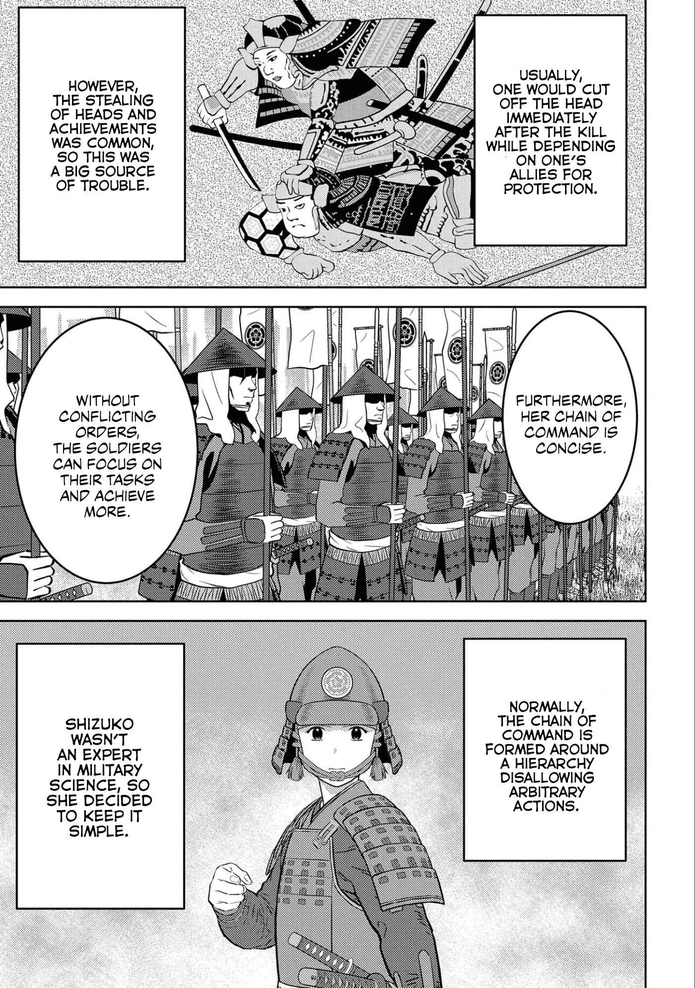 Sengoku Komachi Kuroutan: Noukou Giga Chapter 50 page 16
