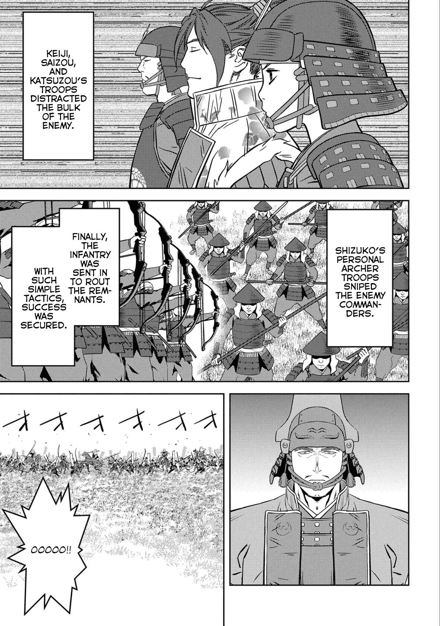 Sengoku Komachi Kuroutan: Noukou Giga Chapter 50 page 18