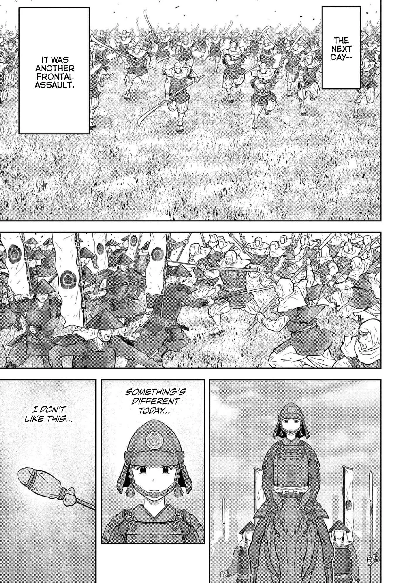 Sengoku Komachi Kuroutan: Noukou Giga Chapter 50 page 24