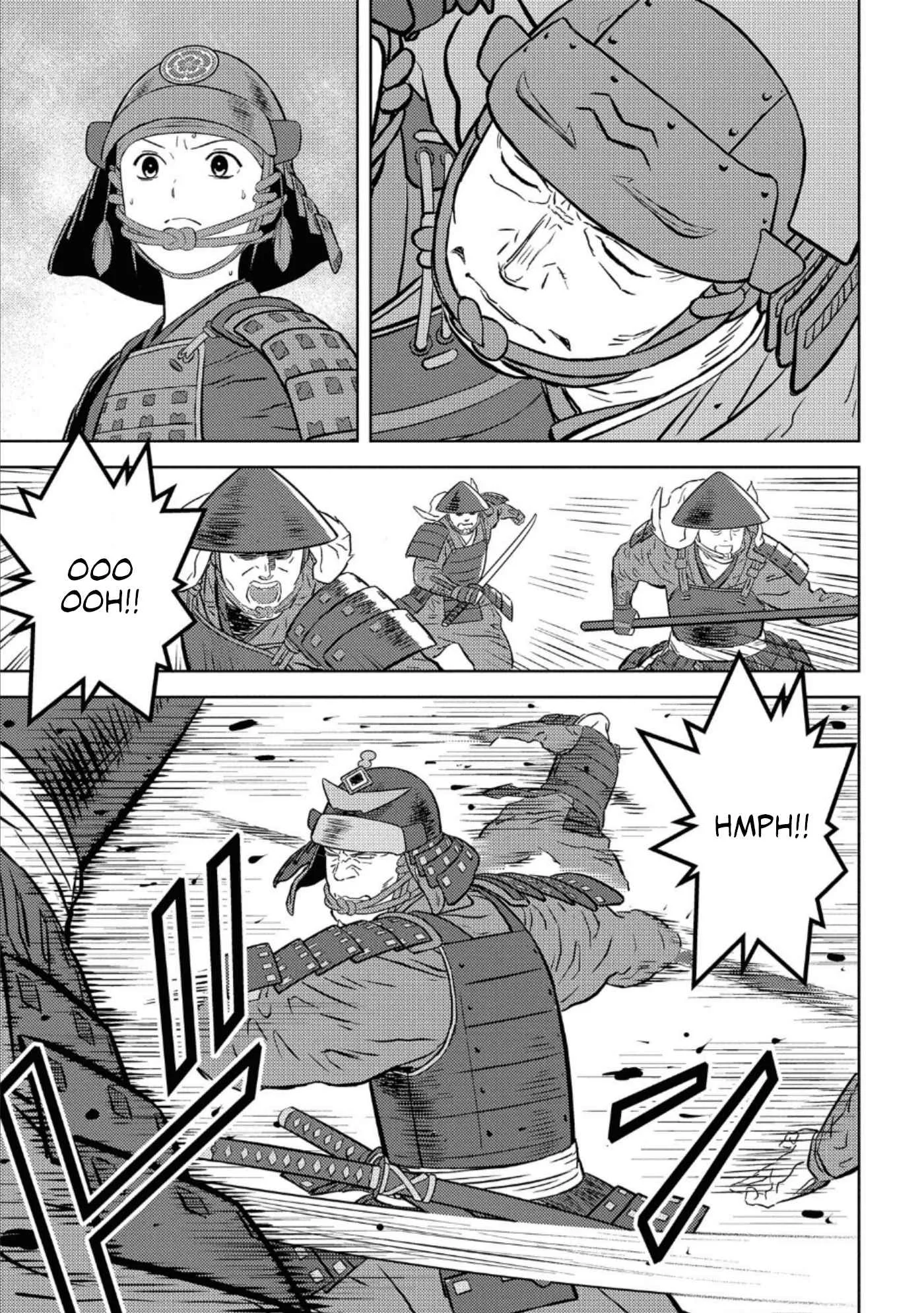 Sengoku Komachi Kuroutan: Noukou Giga Chapter 51 page 10