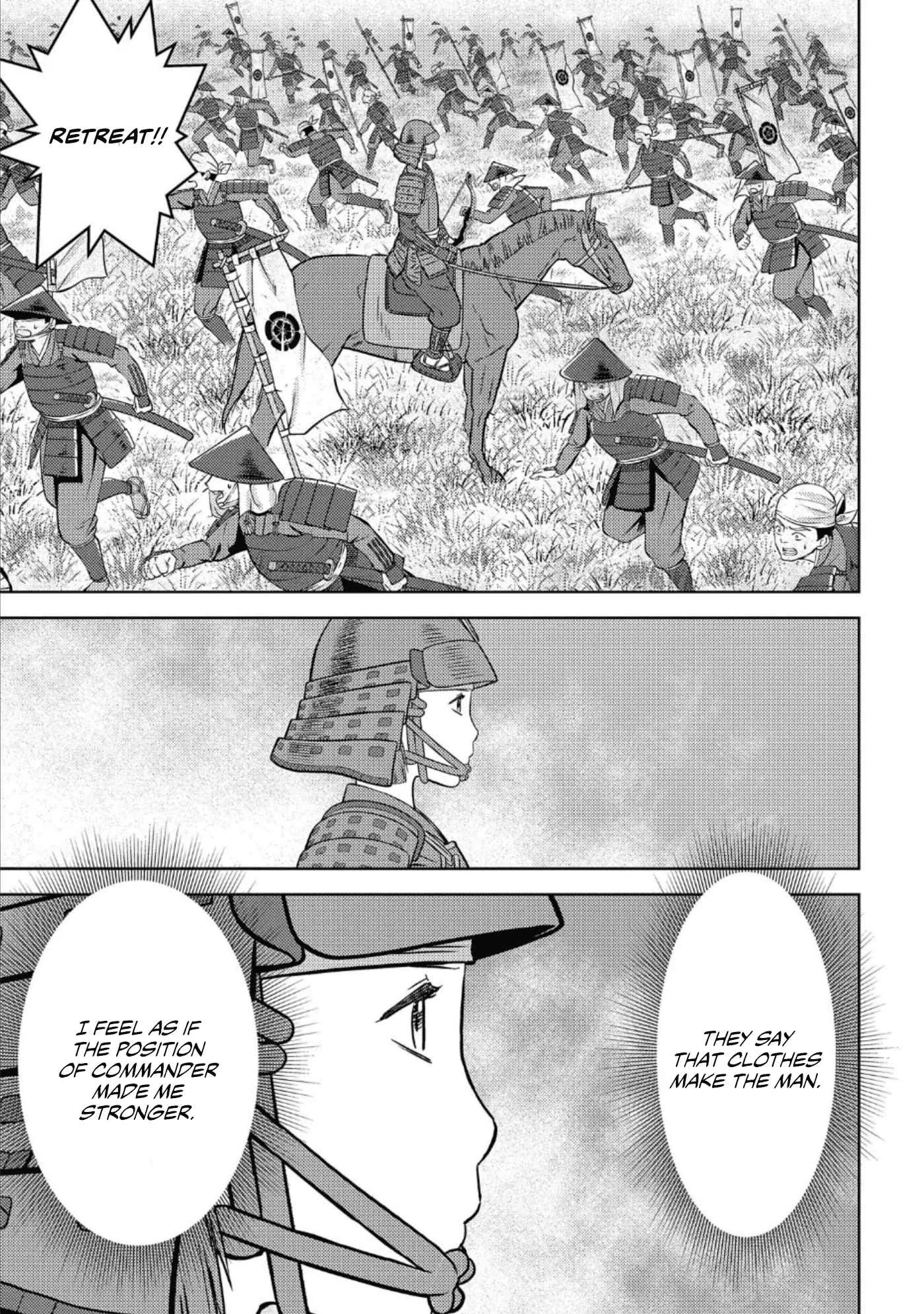 Sengoku Komachi Kuroutan: Noukou Giga Chapter 51 page 16