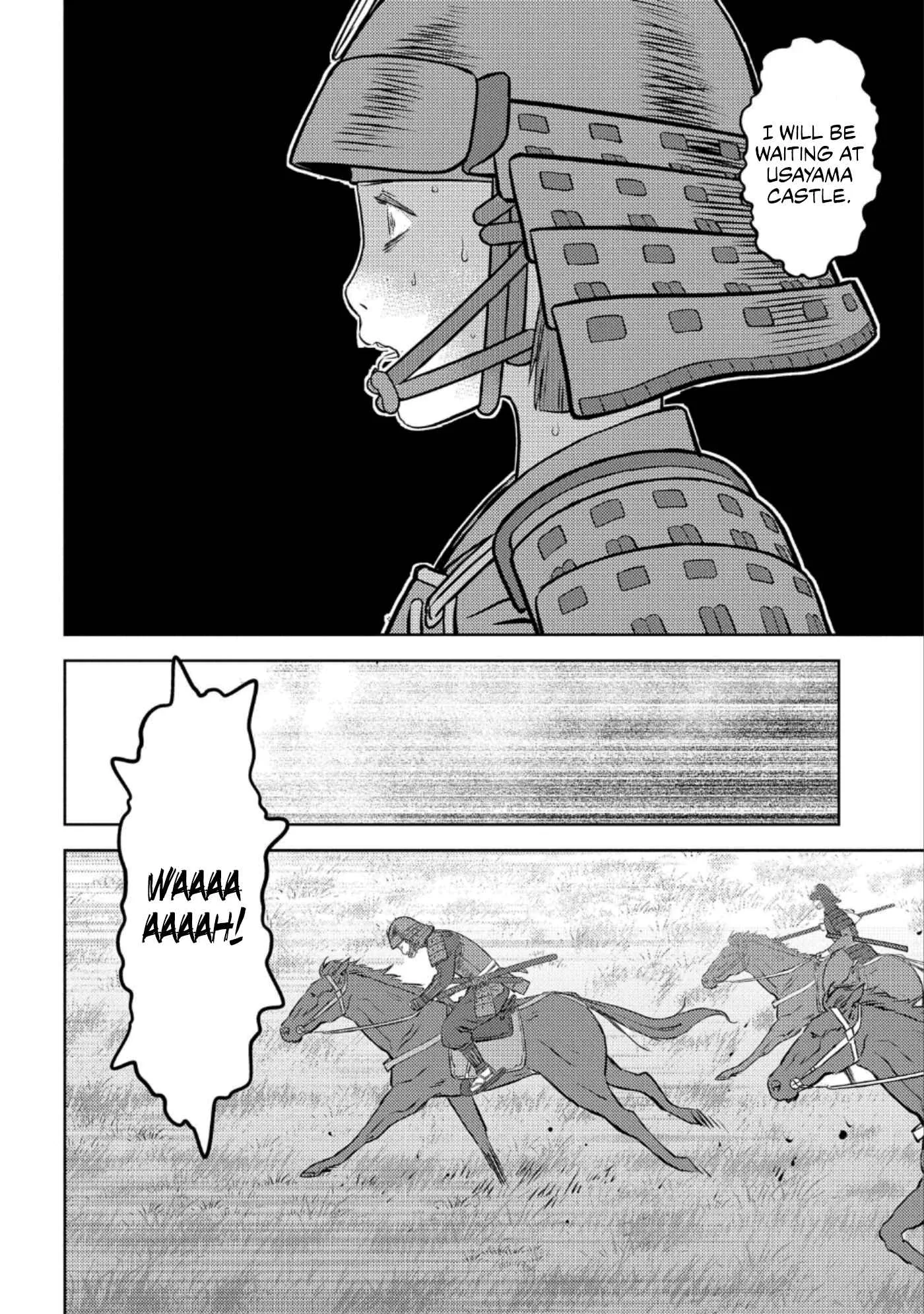 Sengoku Komachi Kuroutan: Noukou Giga Chapter 51 page 27