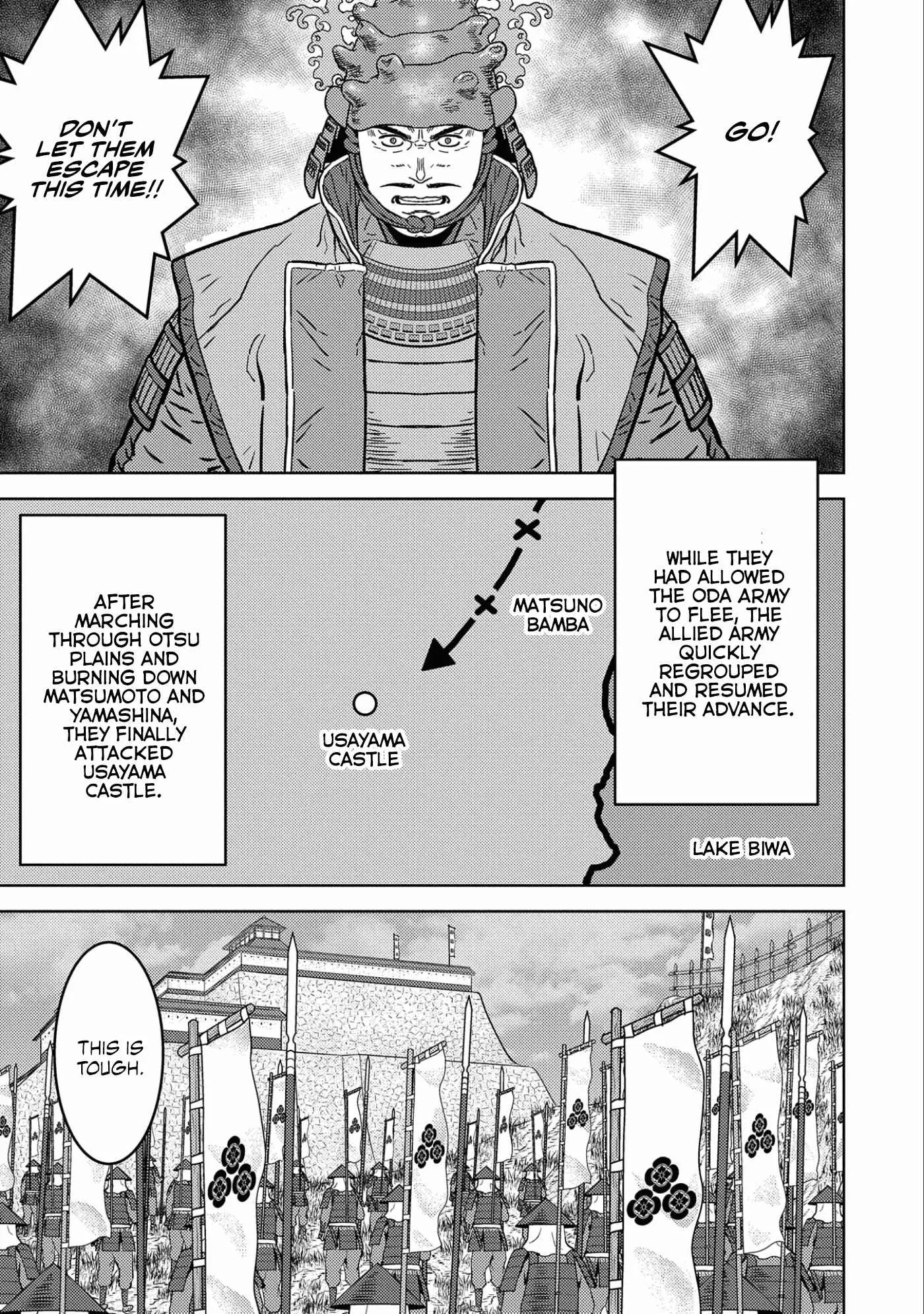Sengoku Komachi Kuroutan: Noukou Giga Chapter 52 page 4
