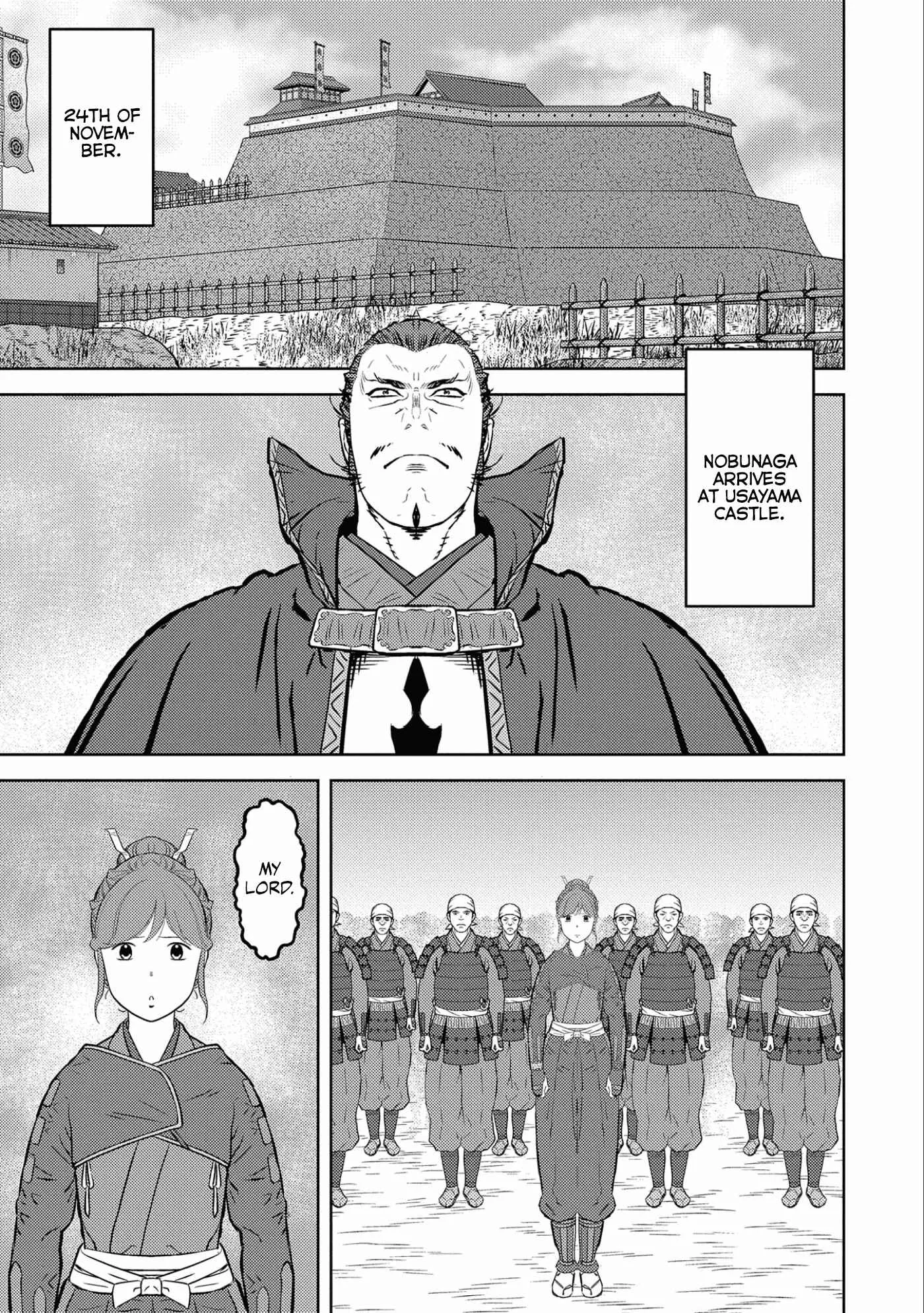 Sengoku Komachi Kuroutan: Noukou Giga Chapter 52 page 8