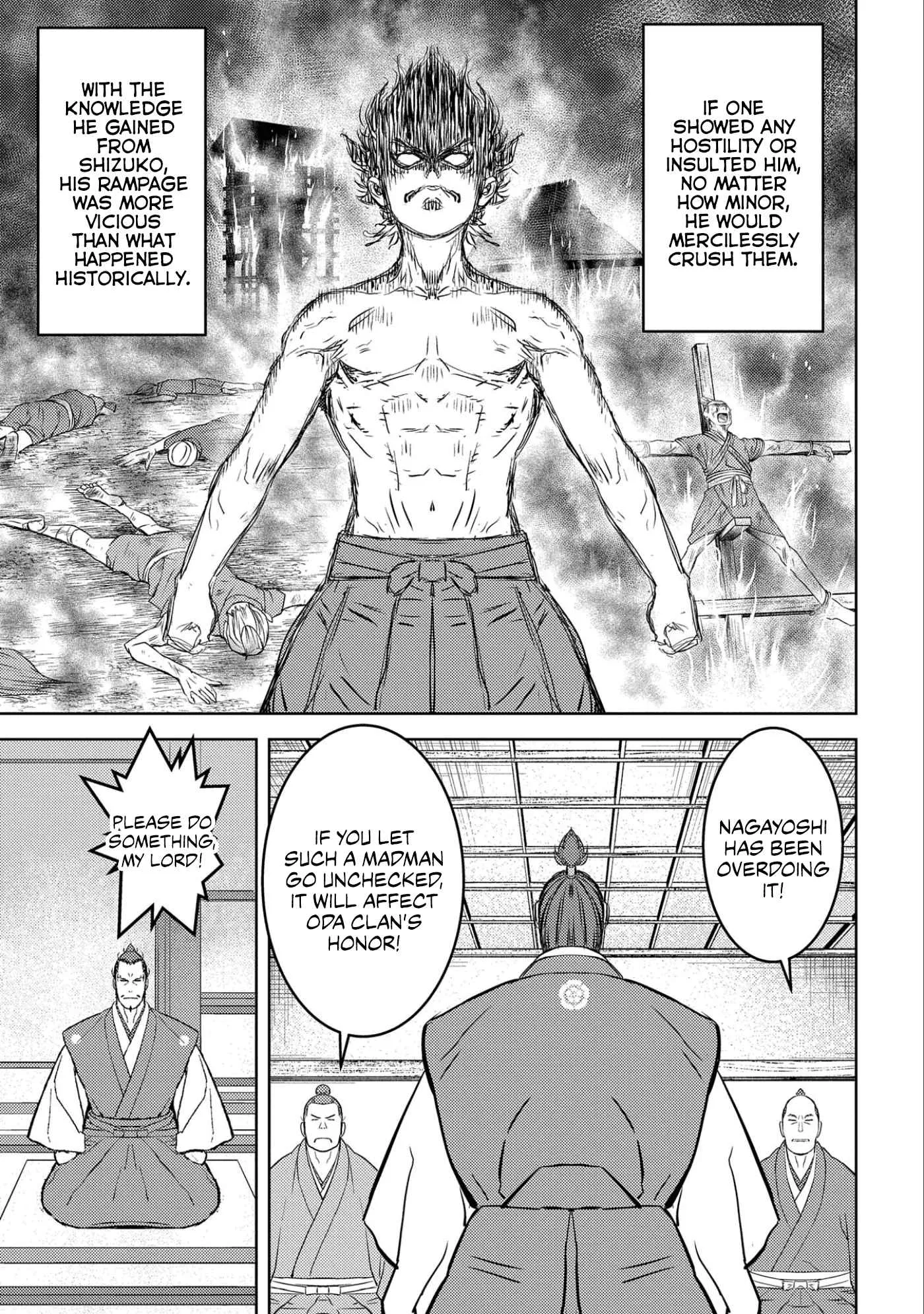 Sengoku Komachi Kuroutan: Noukou Giga Chapter 53 page 22