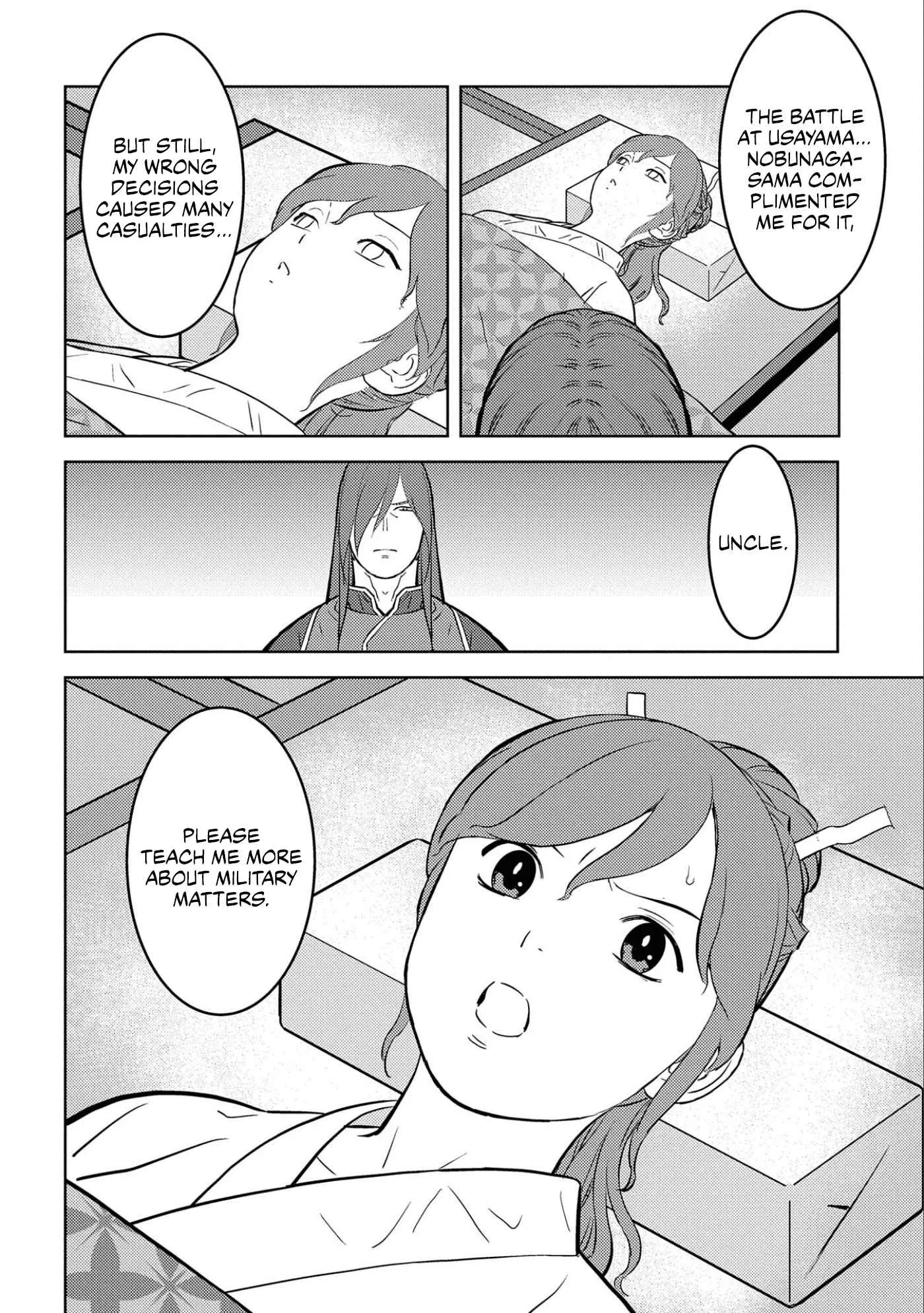 Sengoku Komachi Kuroutan: Noukou Giga Chapter 53 page 11