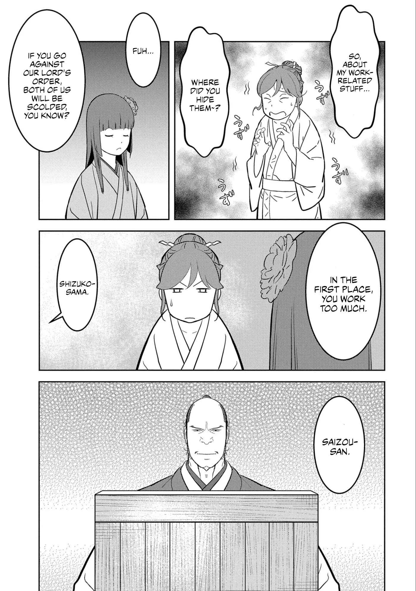 Sengoku Komachi Kuroutan: Noukou Giga Chapter 53 page 26