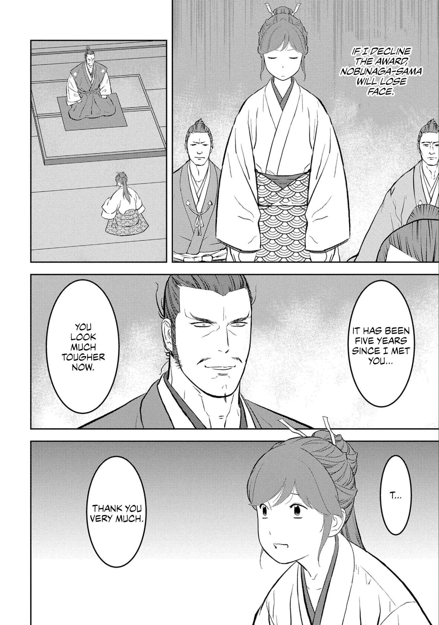 Sengoku Komachi Kuroutan: Noukou Giga Chapter 56 page 21