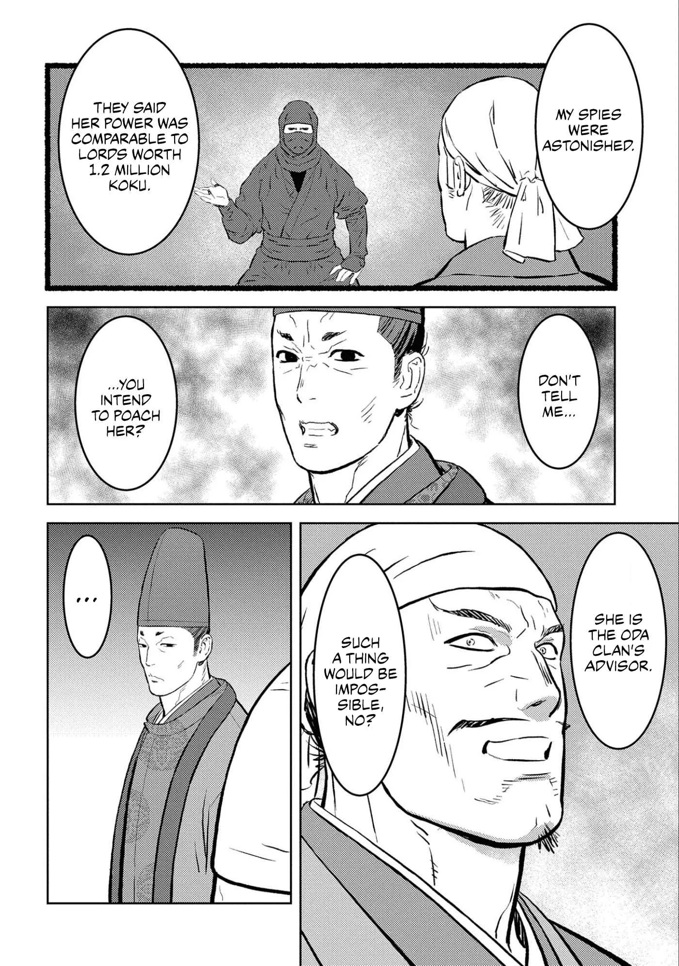 Sengoku Komachi Kuroutan: Noukou Giga Chapter 56 page 3