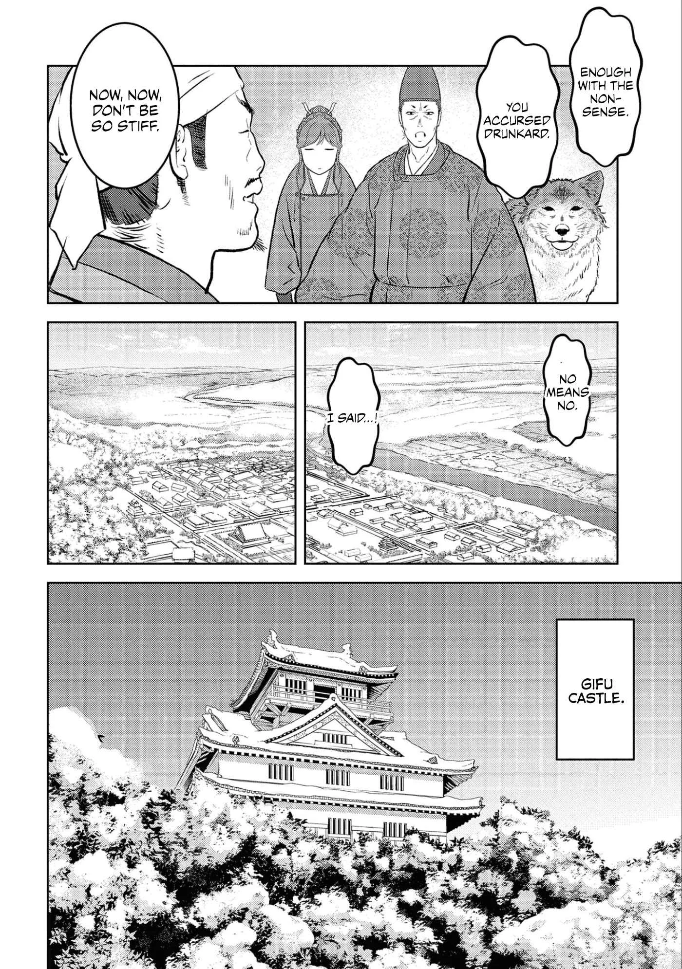 Sengoku Komachi Kuroutan: Noukou Giga Chapter 56 page 13