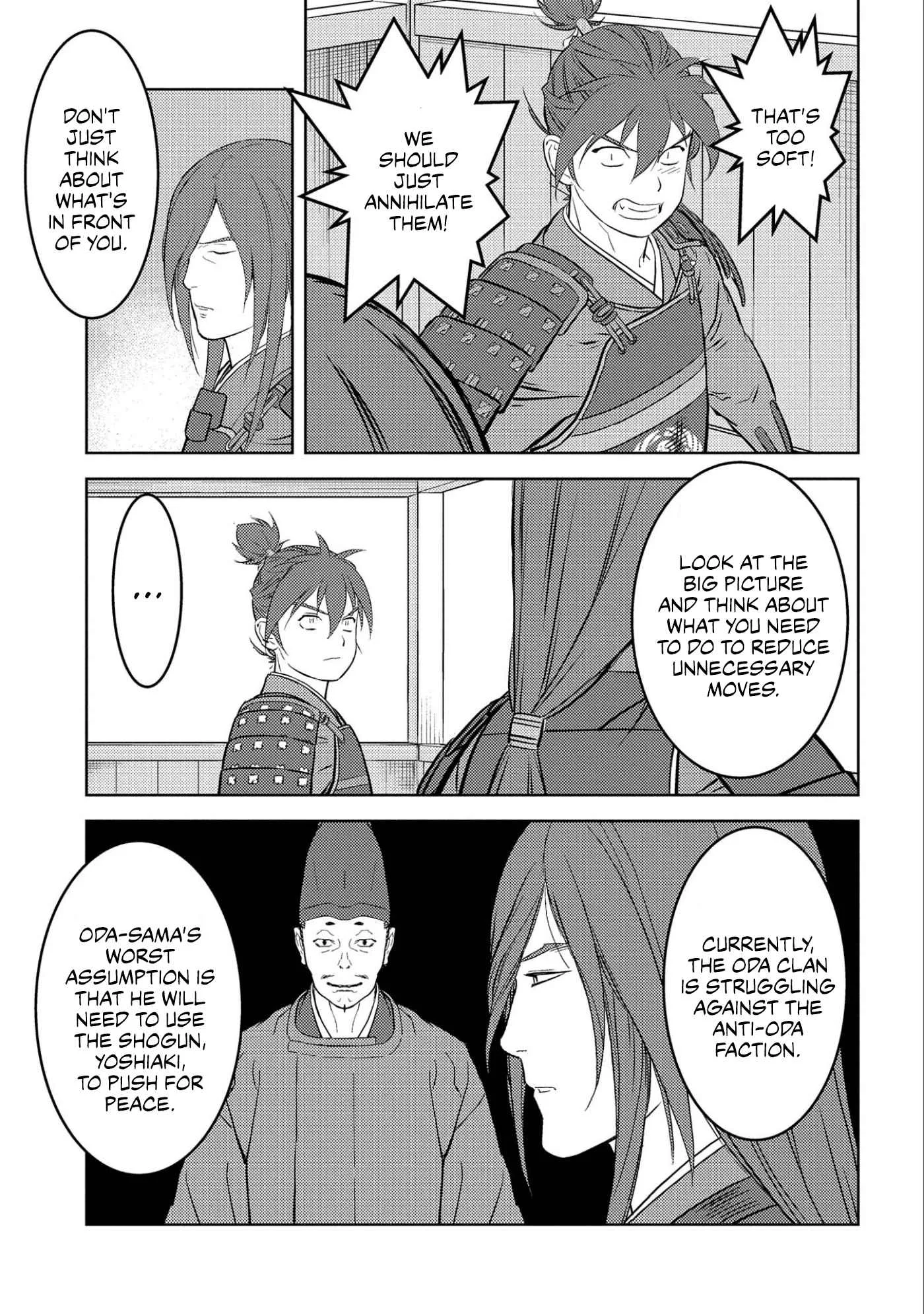 Sengoku Komachi Kuroutan: Noukou Giga Chapter 54 page 8