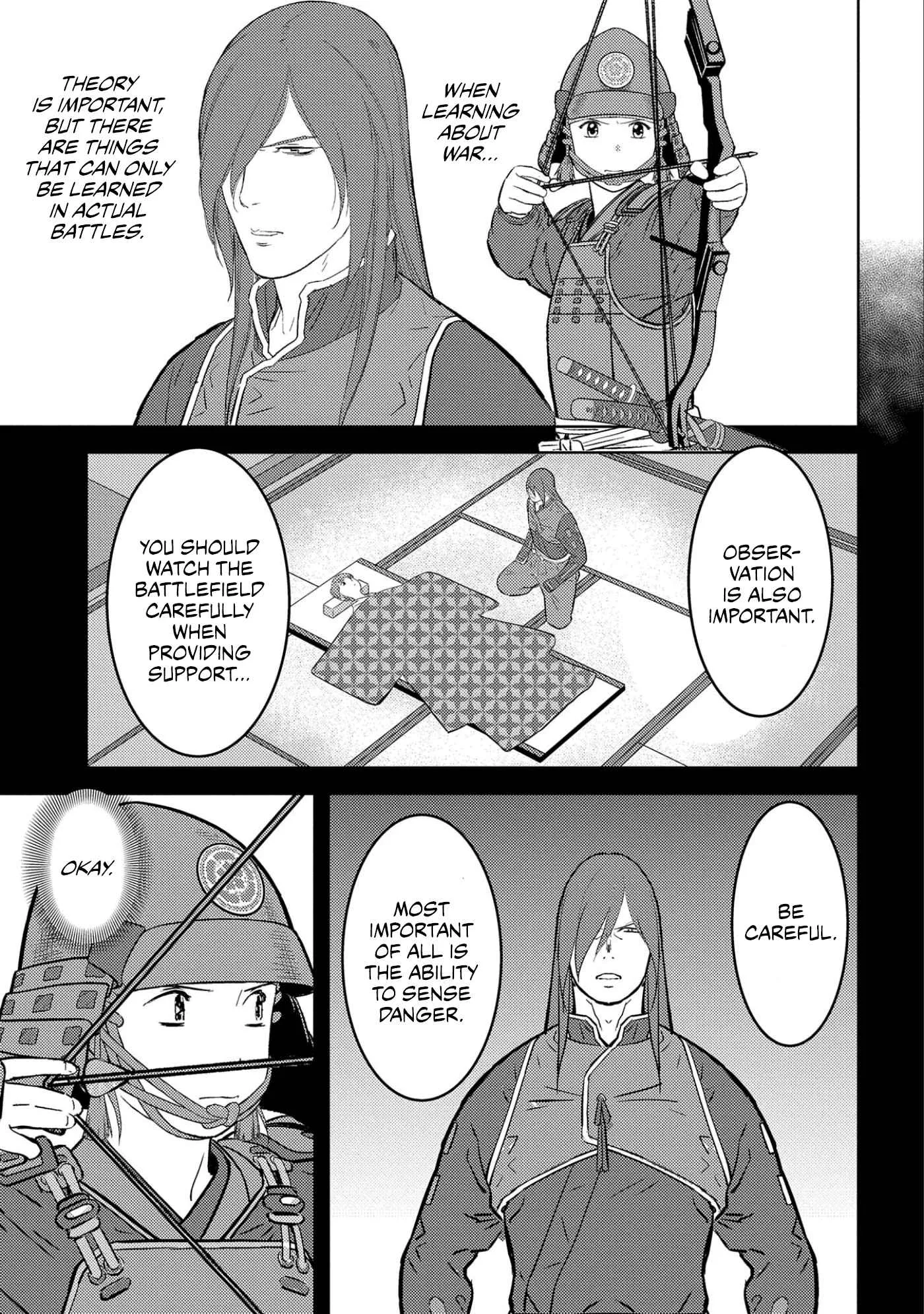 Sengoku Komachi Kuroutan: Noukou Giga Chapter 54 page 22