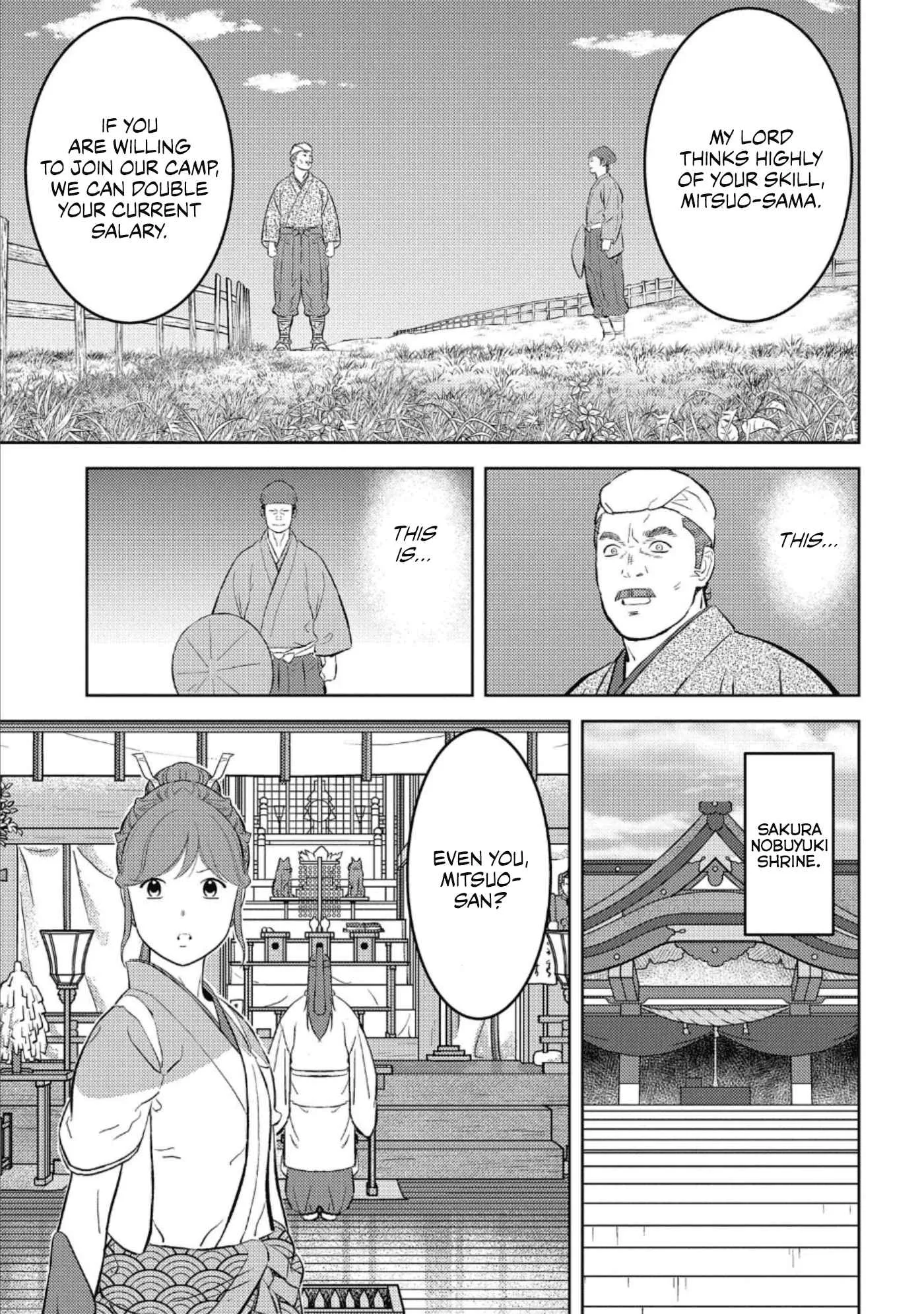 Sengoku Komachi Kuroutan: Noukou Giga Chapter 55 page 8