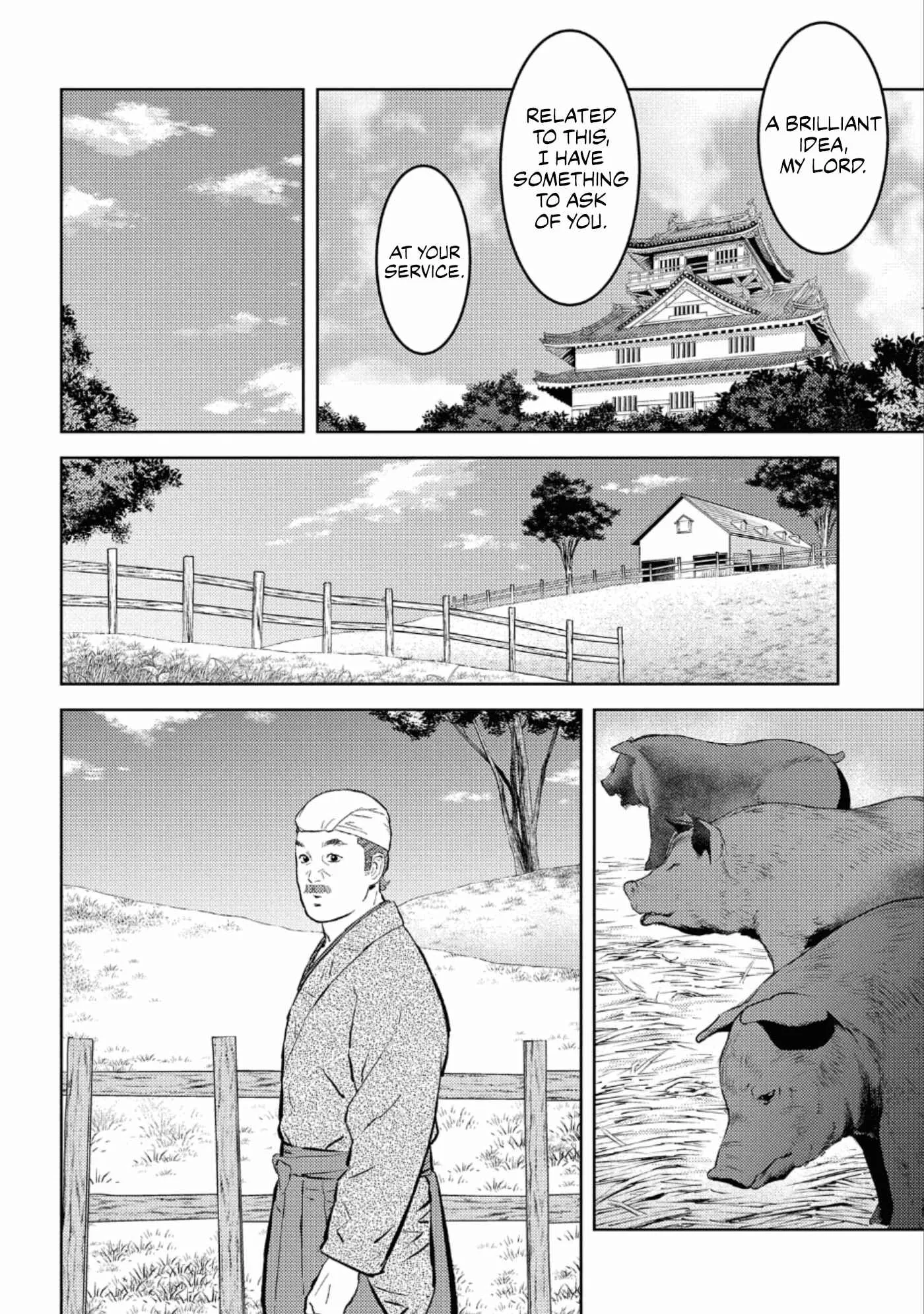 Sengoku Komachi Kuroutan: Noukou Giga Chapter 55 page 7