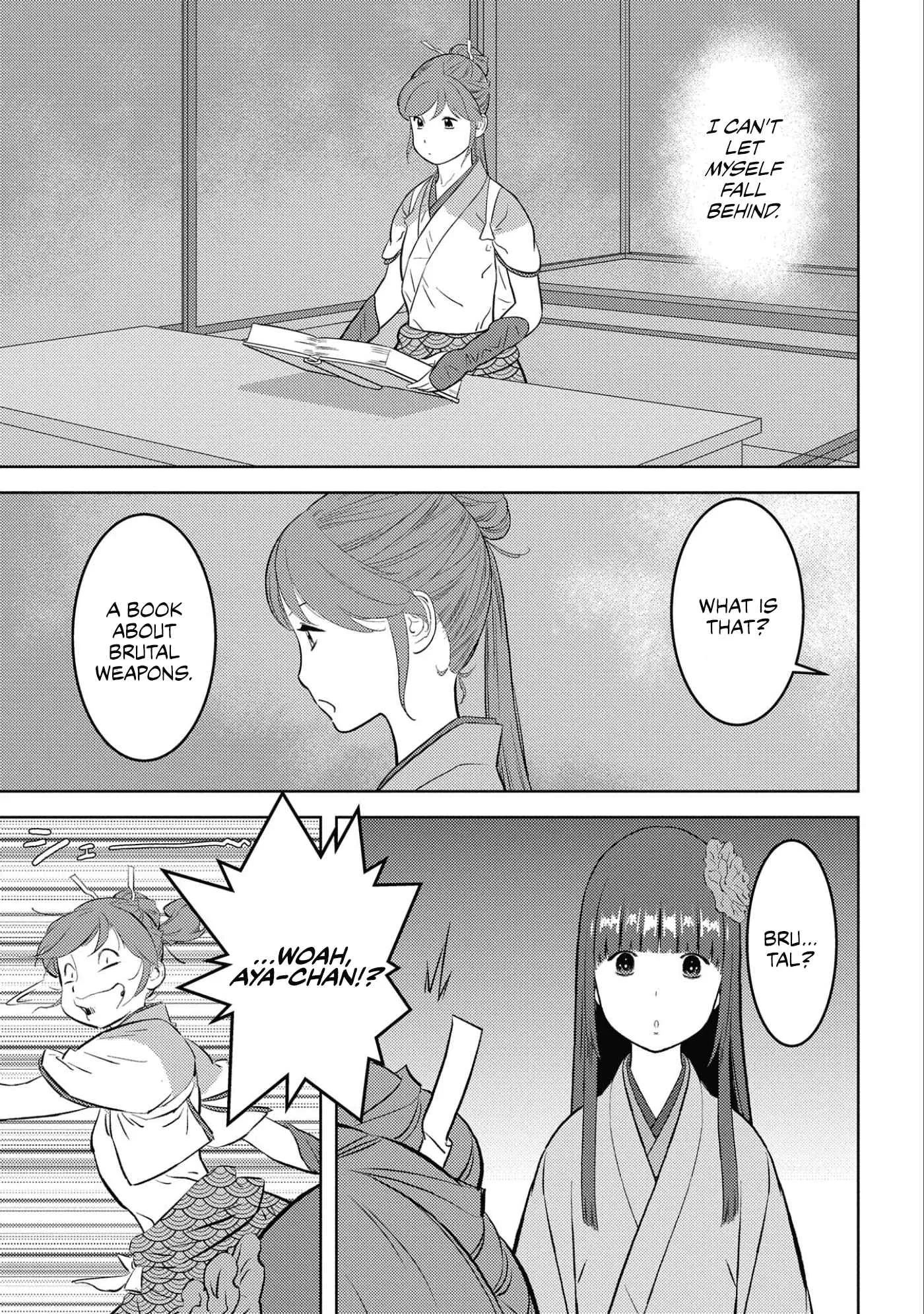 Sengoku Komachi Kuroutan: Noukou Giga Chapter 58 page 25