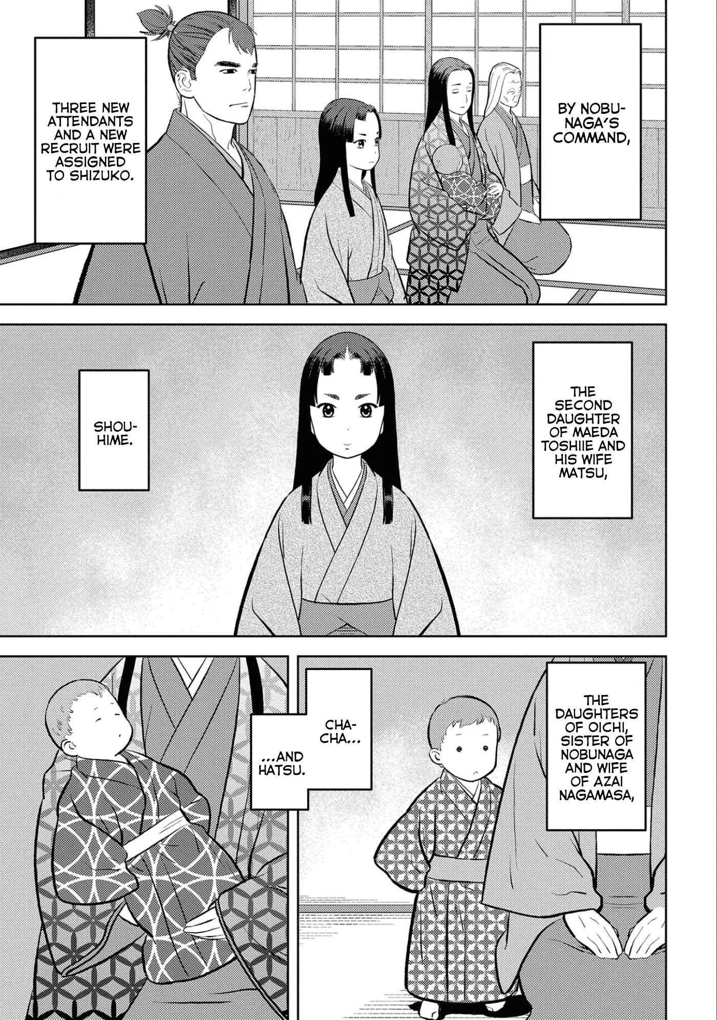Sengoku Komachi Kuroutan: Noukou Giga Chapter 59 page 4