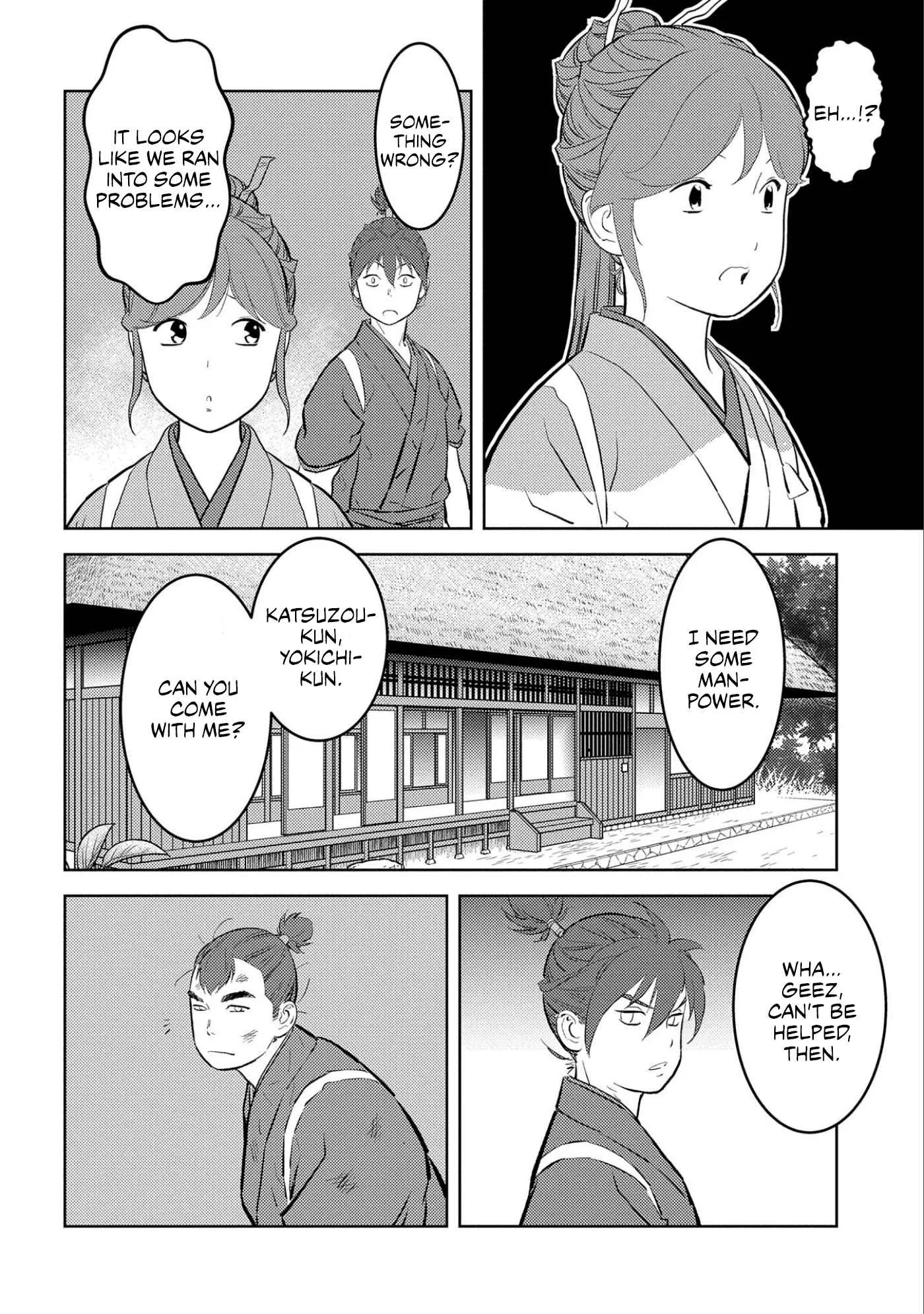 Sengoku Komachi Kuroutan: Noukou Giga Chapter 59 page 19