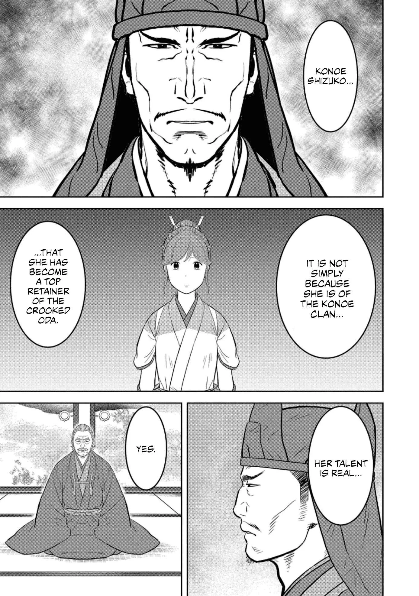 Sengoku Komachi Kuroutan: Noukou Giga Chapter 60 page 22