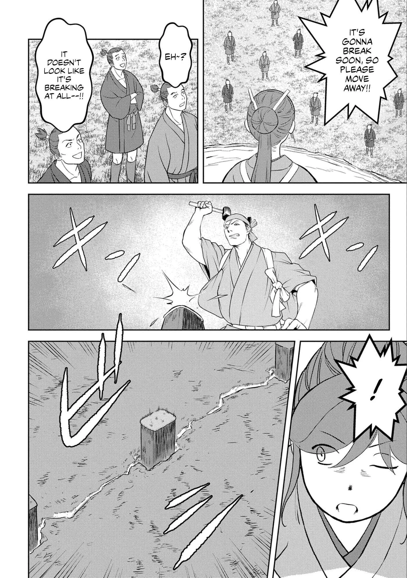 Sengoku Komachi Kuroutan: Noukou Giga Chapter 59 page 27