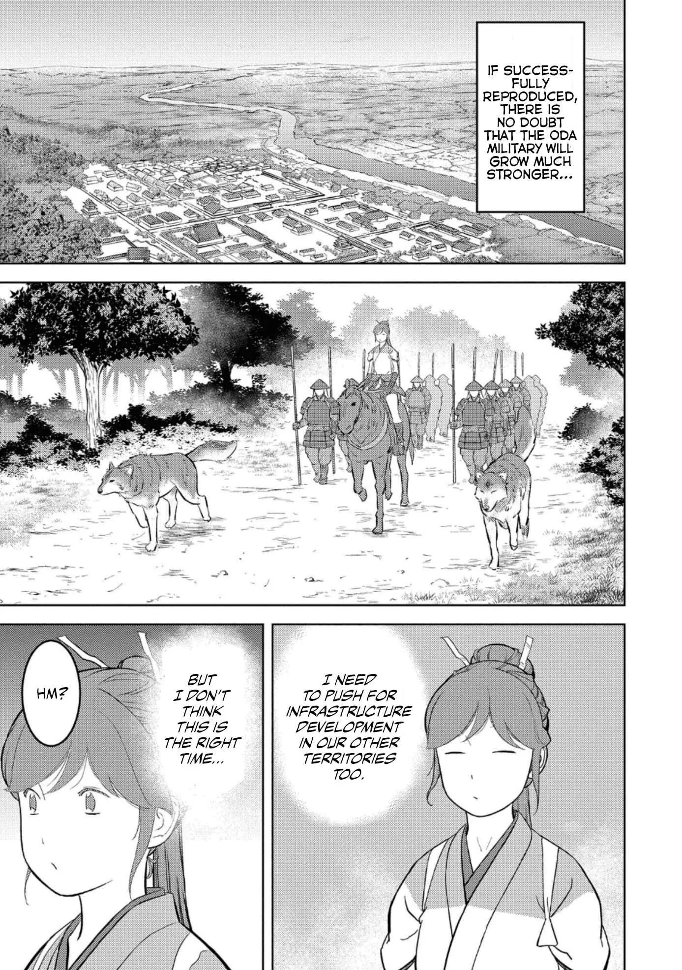 Sengoku Komachi Kuroutan: Noukou Giga Chapter 60 page 4
