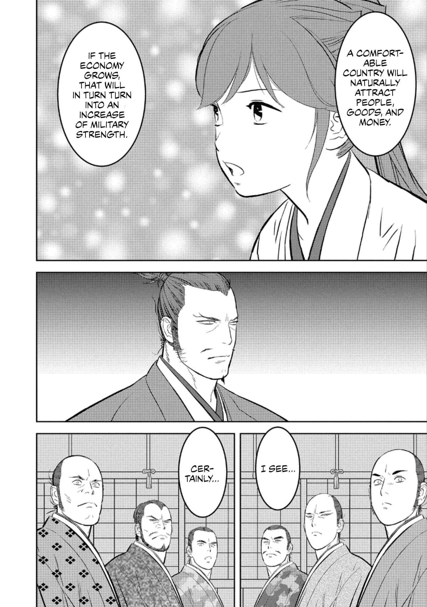 Sengoku Komachi Kuroutan: Noukou Giga Chapter 60 page 15