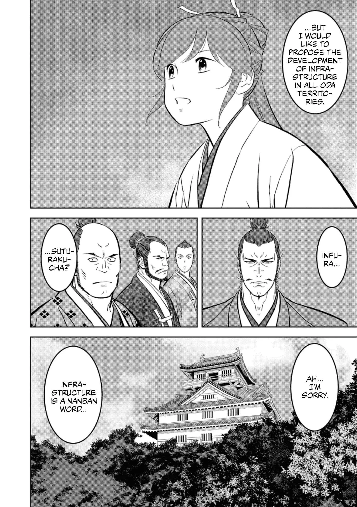 Sengoku Komachi Kuroutan: Noukou Giga Chapter 60 page 13
