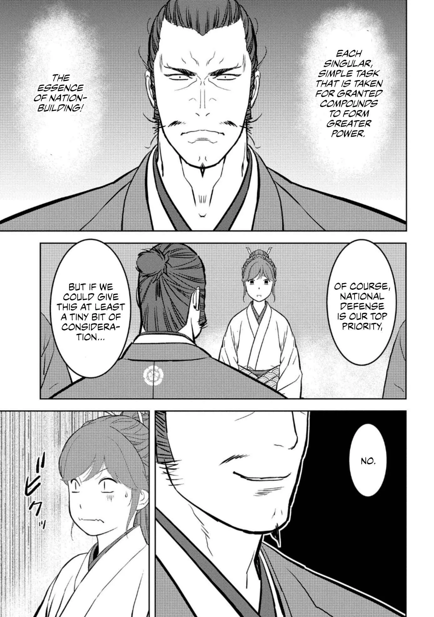 Sengoku Komachi Kuroutan: Noukou Giga Chapter 60 page 16