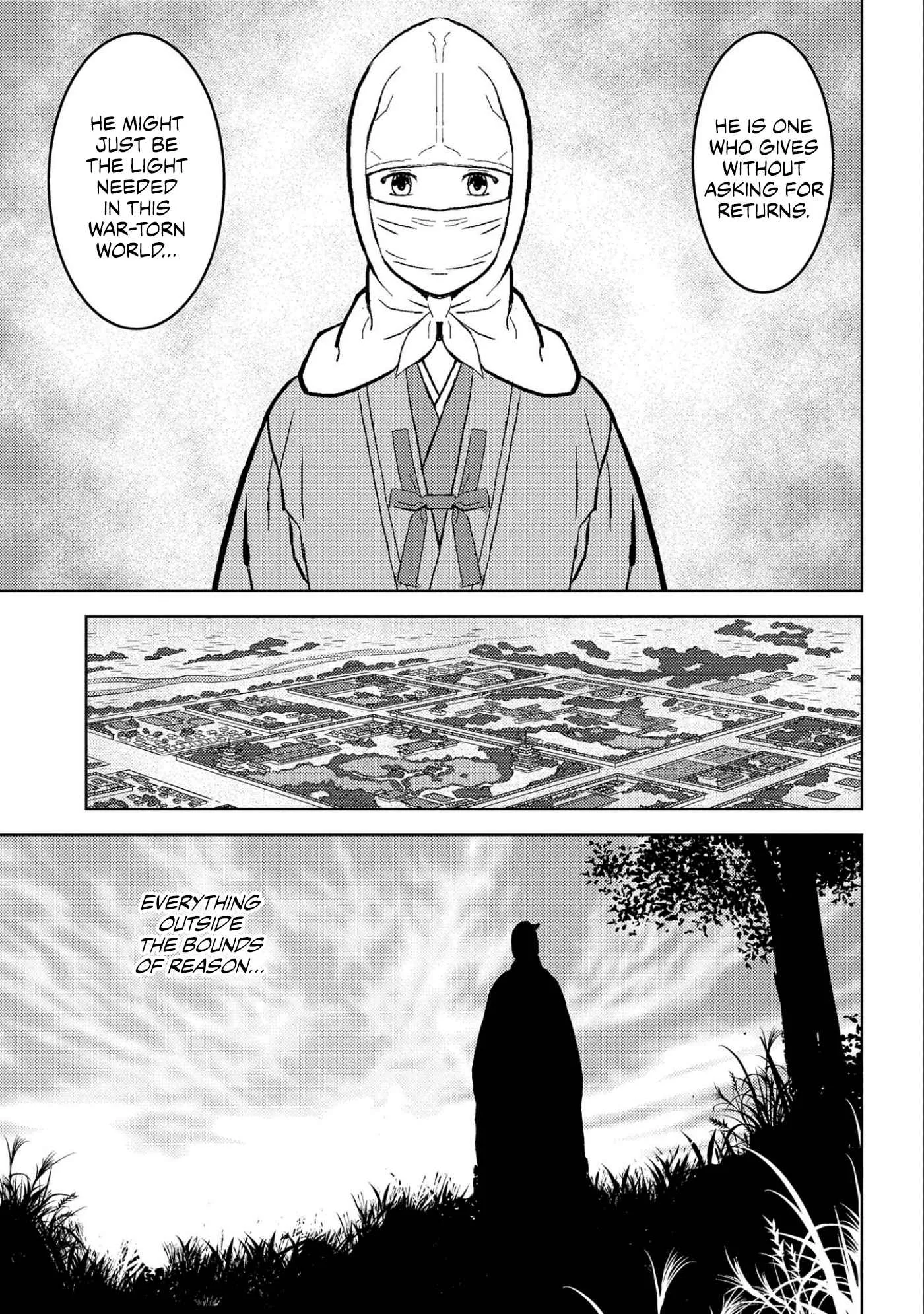 Sengoku Komachi Kuroutan: Noukou Giga Chapter 61 page 37