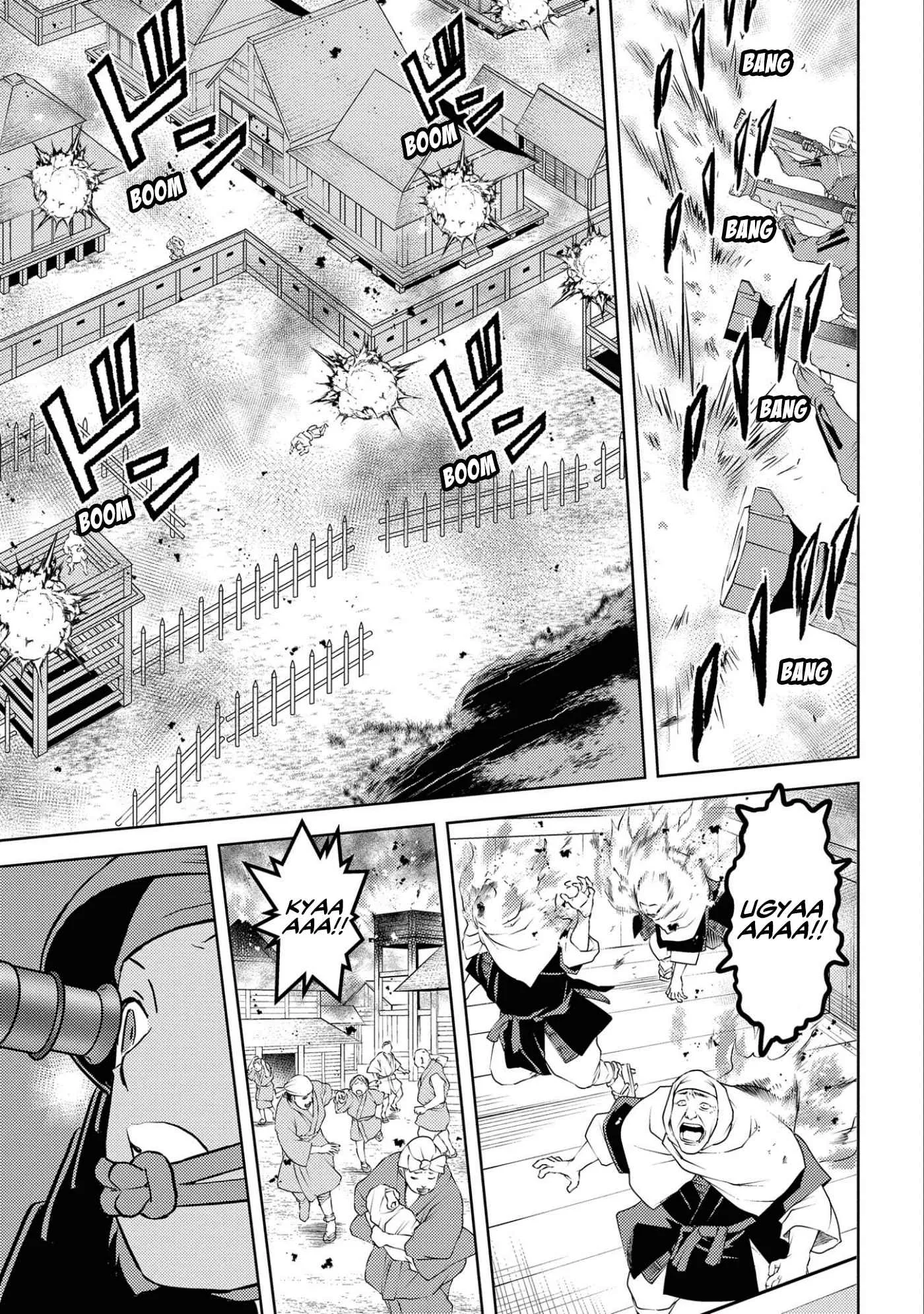 Sengoku Komachi Kuroutan: Noukou Giga Chapter 62 page 12