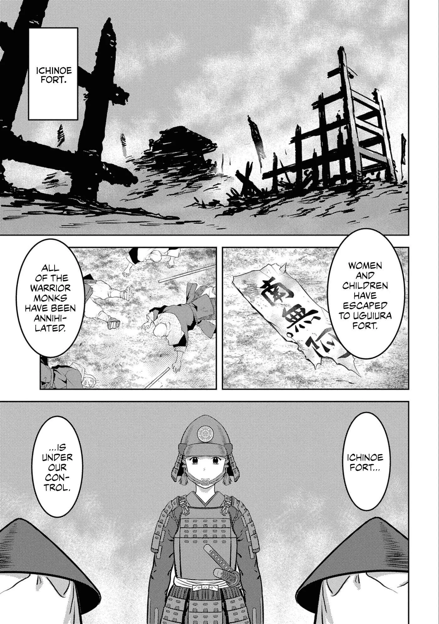 Sengoku Komachi Kuroutan: Noukou Giga Chapter 62 page 20
