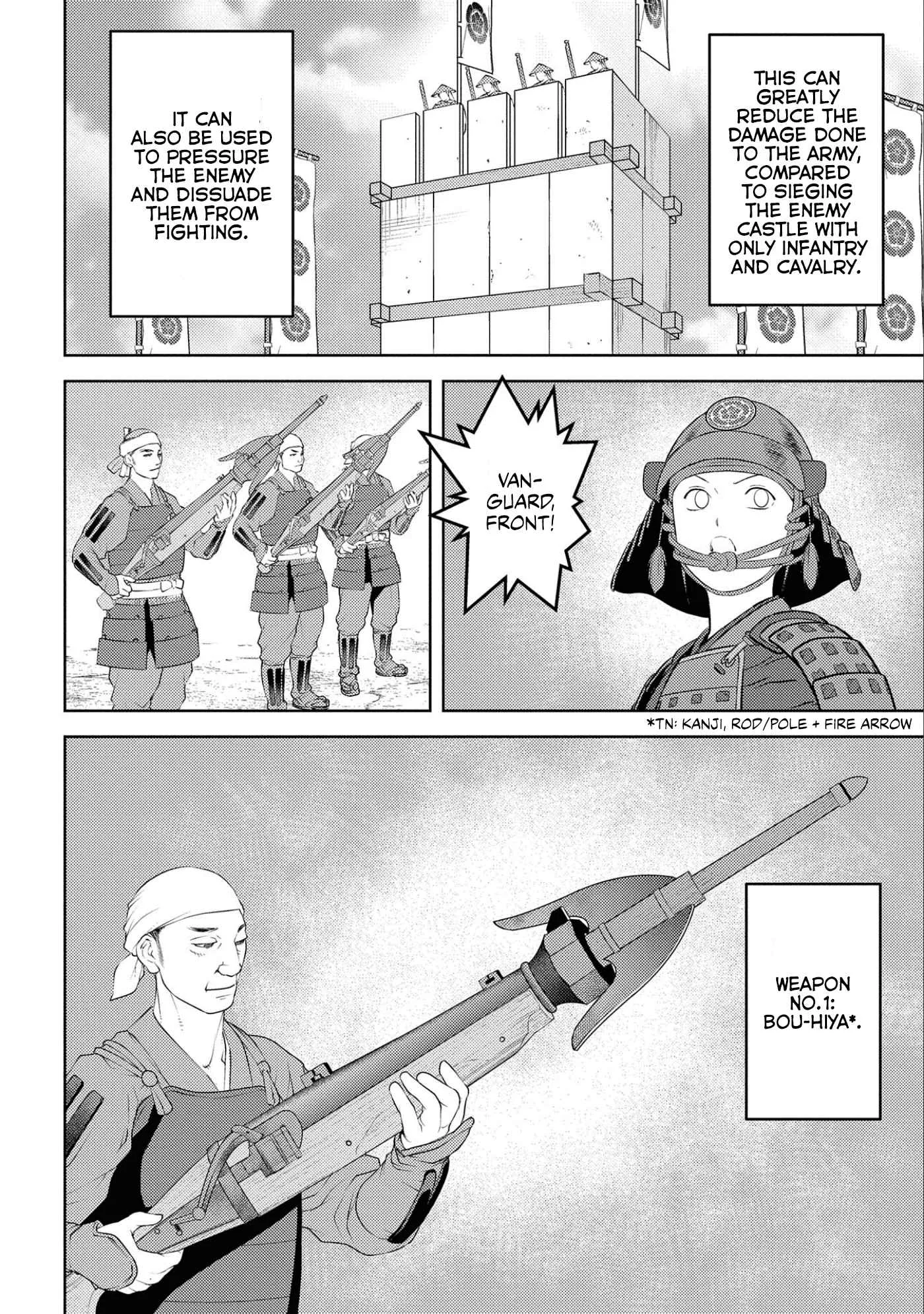 Sengoku Komachi Kuroutan: Noukou Giga Chapter 62 page 9