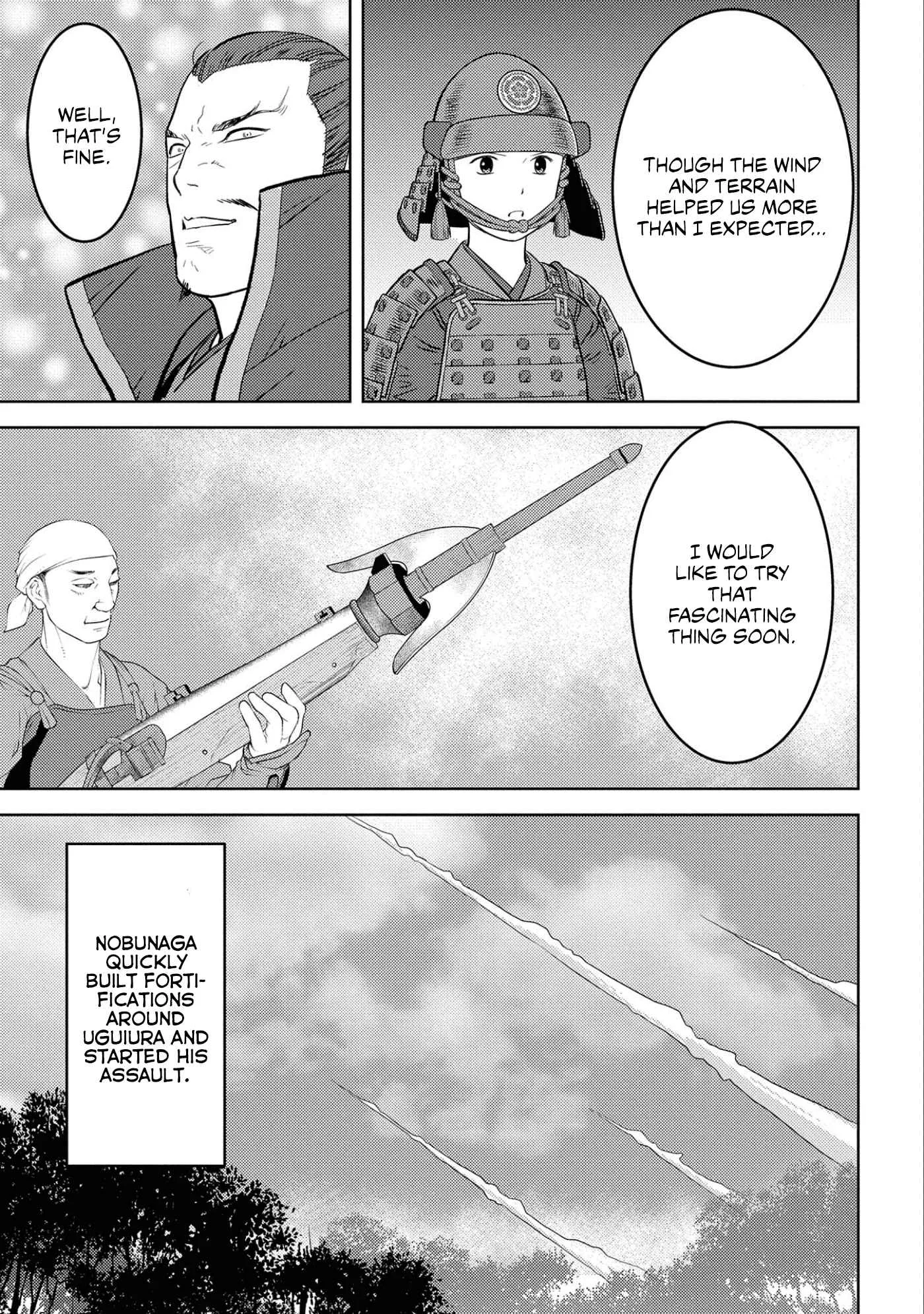Sengoku Komachi Kuroutan: Noukou Giga Chapter 62 page 24