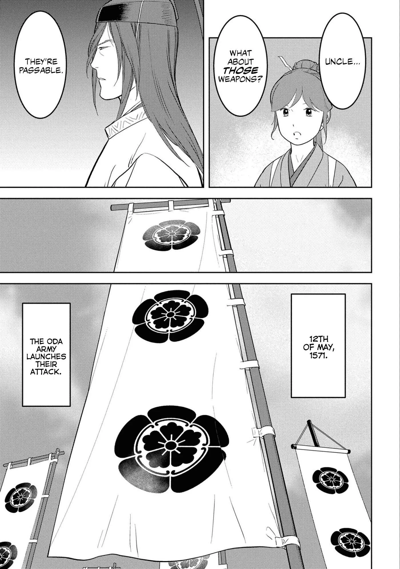 Sengoku Komachi Kuroutan: Noukou Giga Chapter 62 page 6