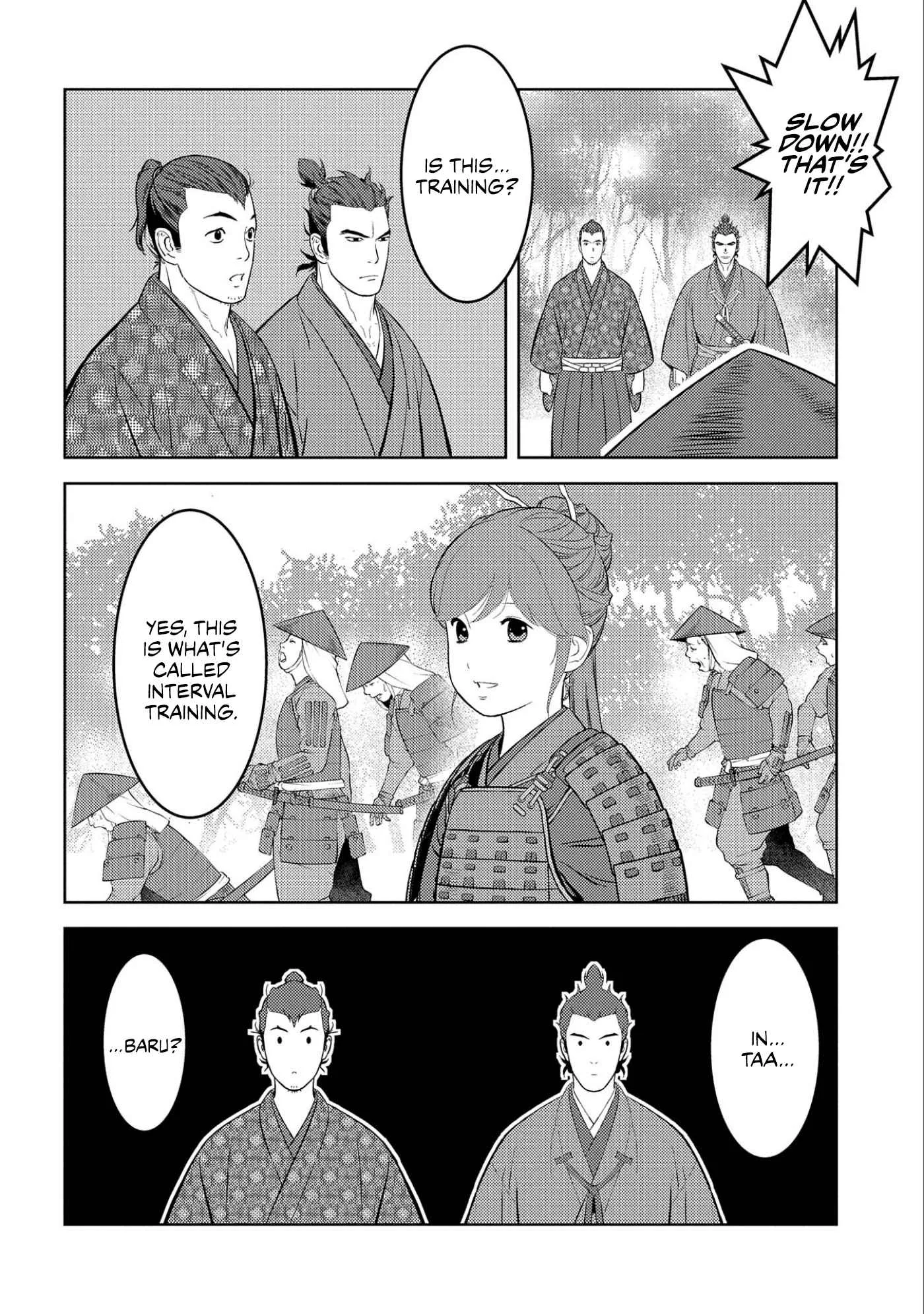 Sengoku Komachi Kuroutan: Noukou Giga Chapter 64 page 3