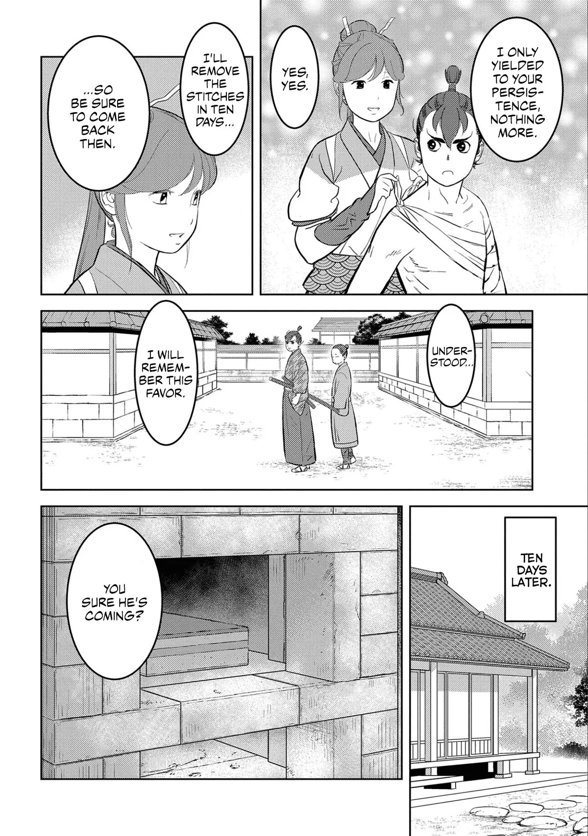 Sengoku Komachi Kuroutan: Noukou Giga Chapter 63 page 10