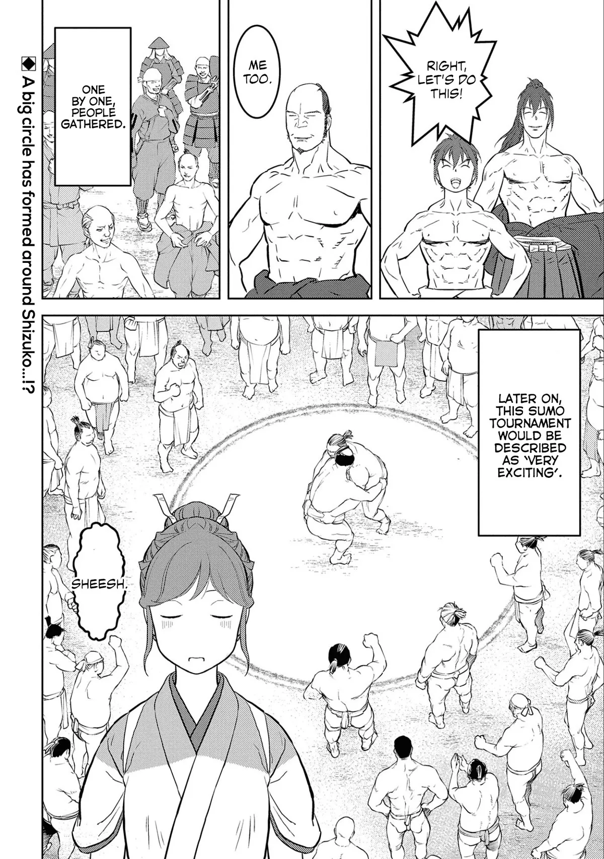 Sengoku Komachi Kuroutan: Noukou Giga Chapter 63 page 34