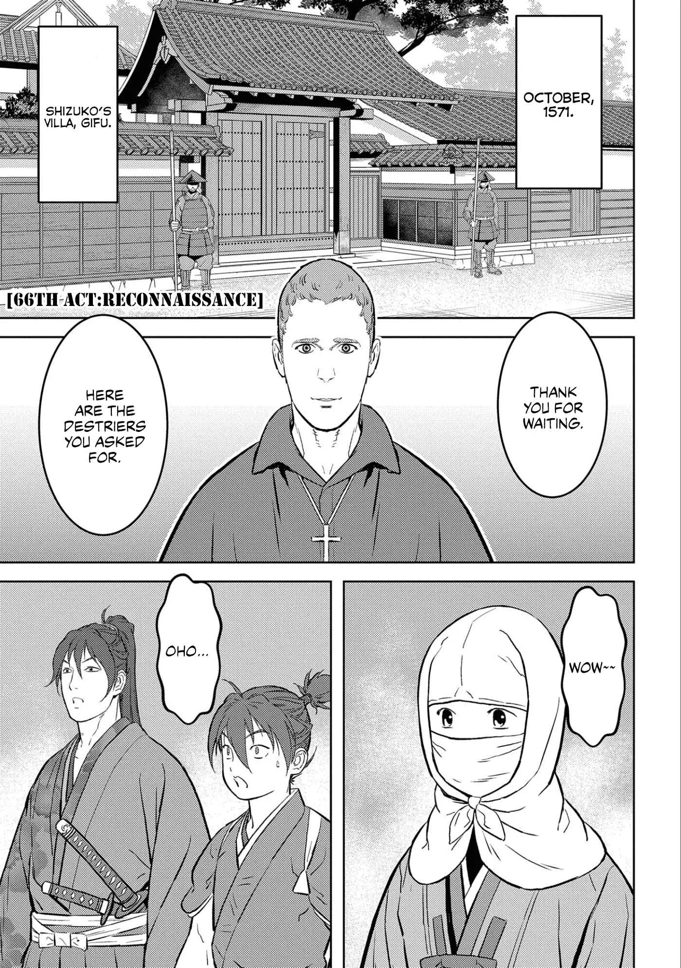 Sengoku Komachi Kuroutan: Noukou Giga Chapter 66 page 7