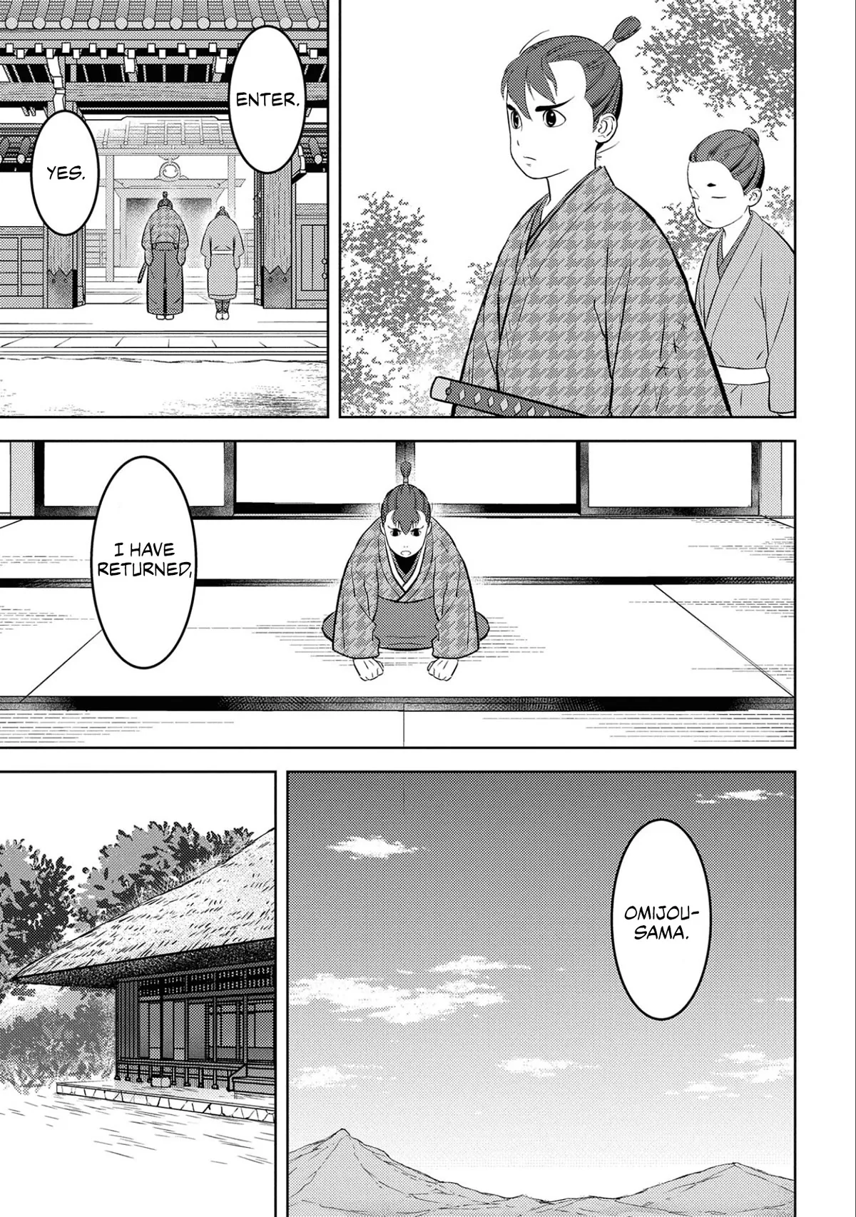 Sengoku Komachi Kuroutan: Noukou Giga Chapter 63 page 21