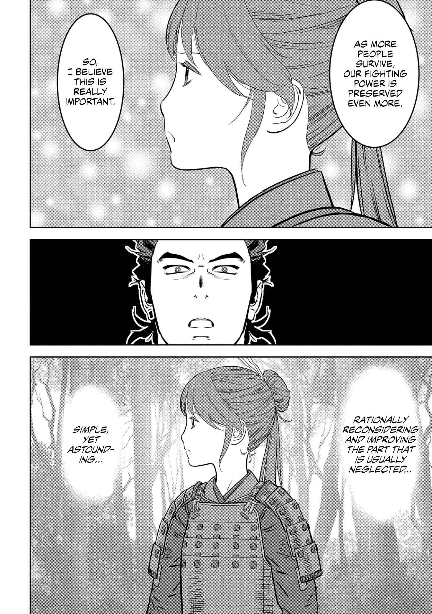 Sengoku Komachi Kuroutan: Noukou Giga Chapter 64 page 7