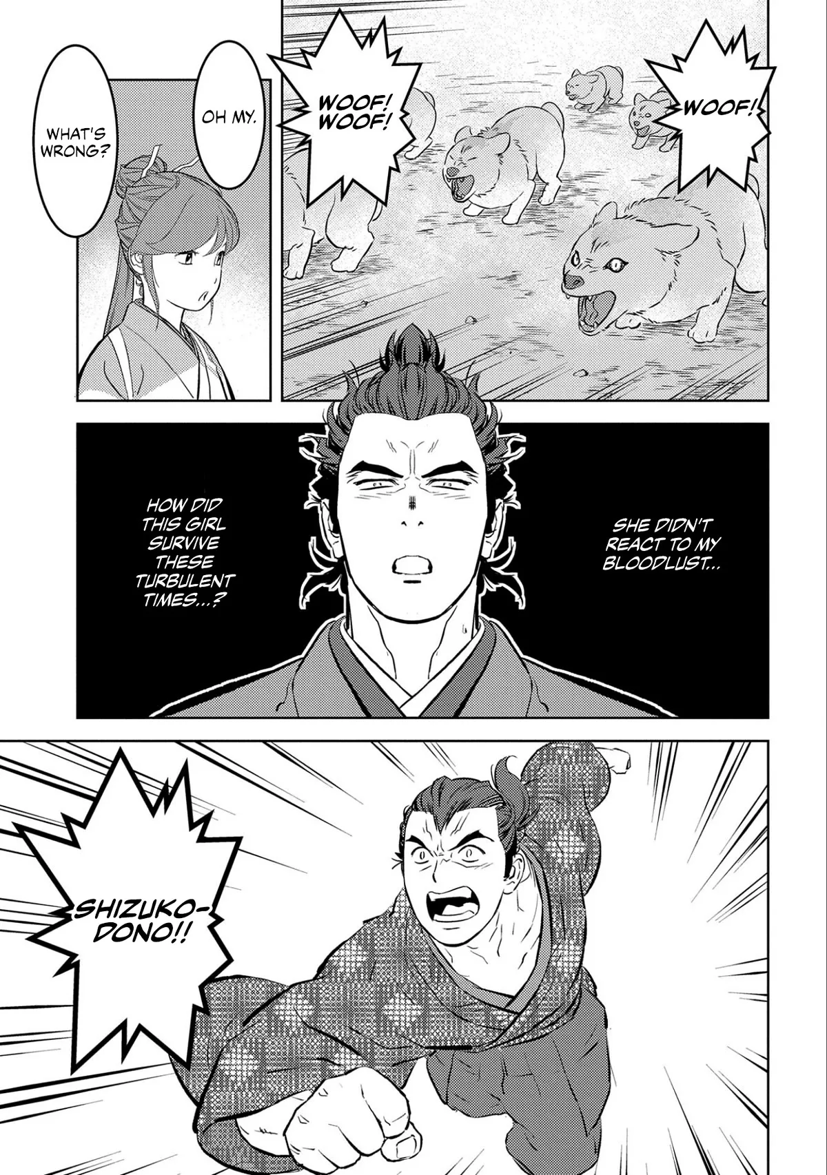 Sengoku Komachi Kuroutan: Noukou Giga Chapter 63 page 27