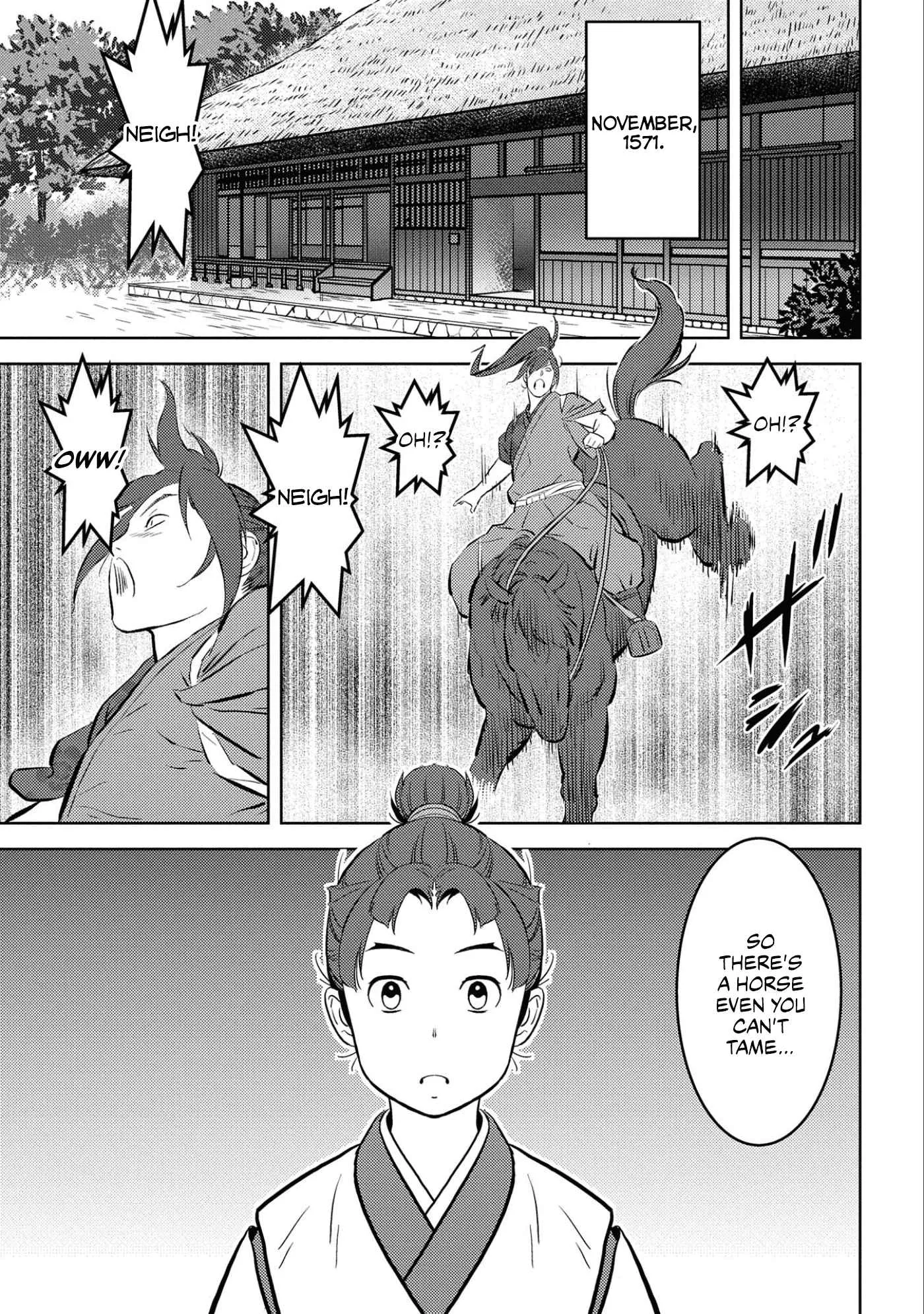 Sengoku Komachi Kuroutan: Noukou Giga Chapter 66 page 33