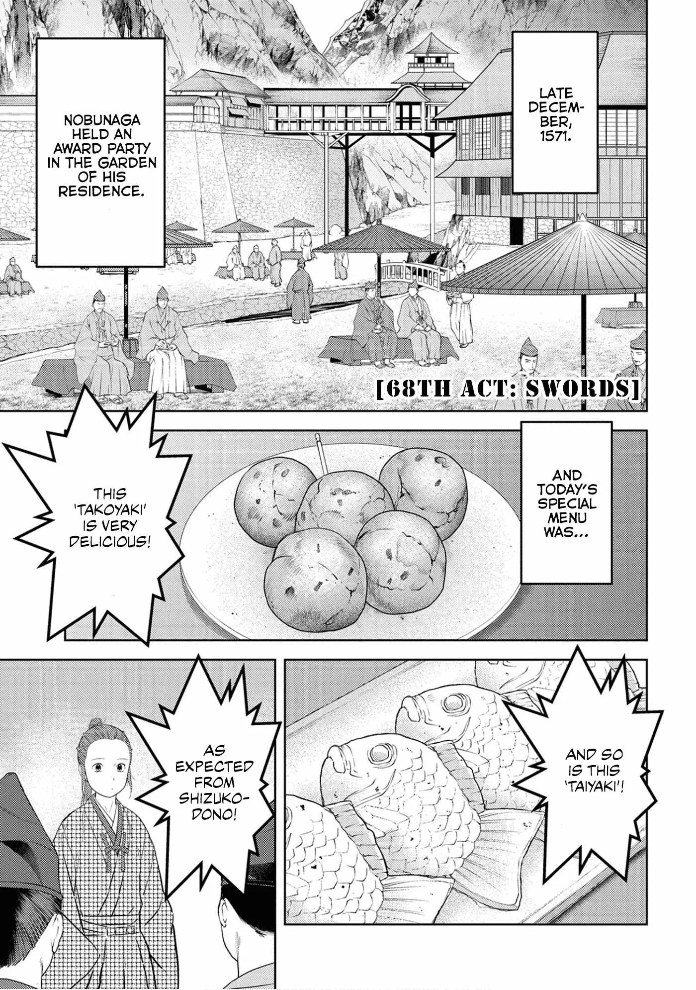 Sengoku Komachi Kuroutan: Noukou Giga Chapter 68 page 2