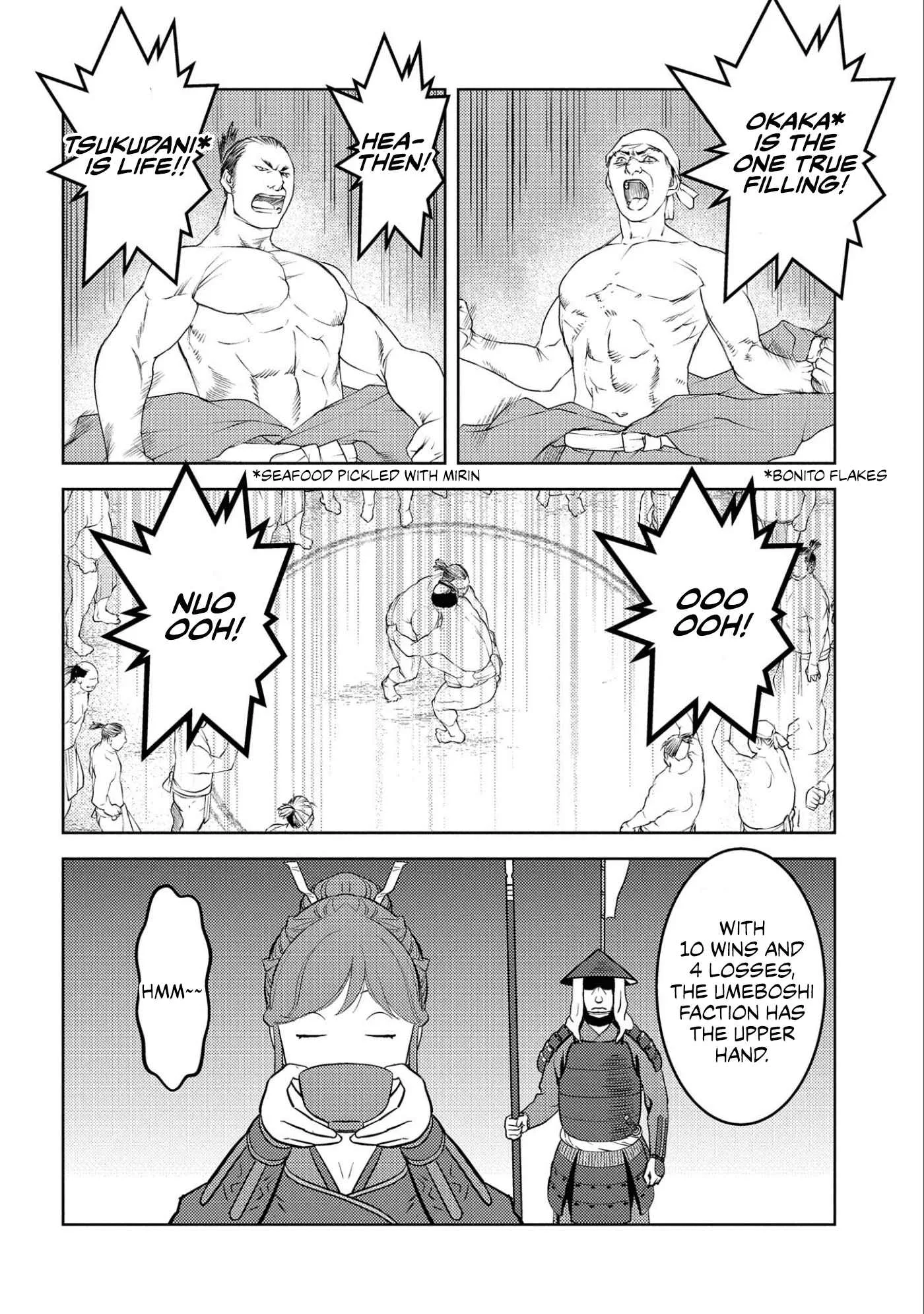 Sengoku Komachi Kuroutan: Noukou Giga Chapter 66 page 28
