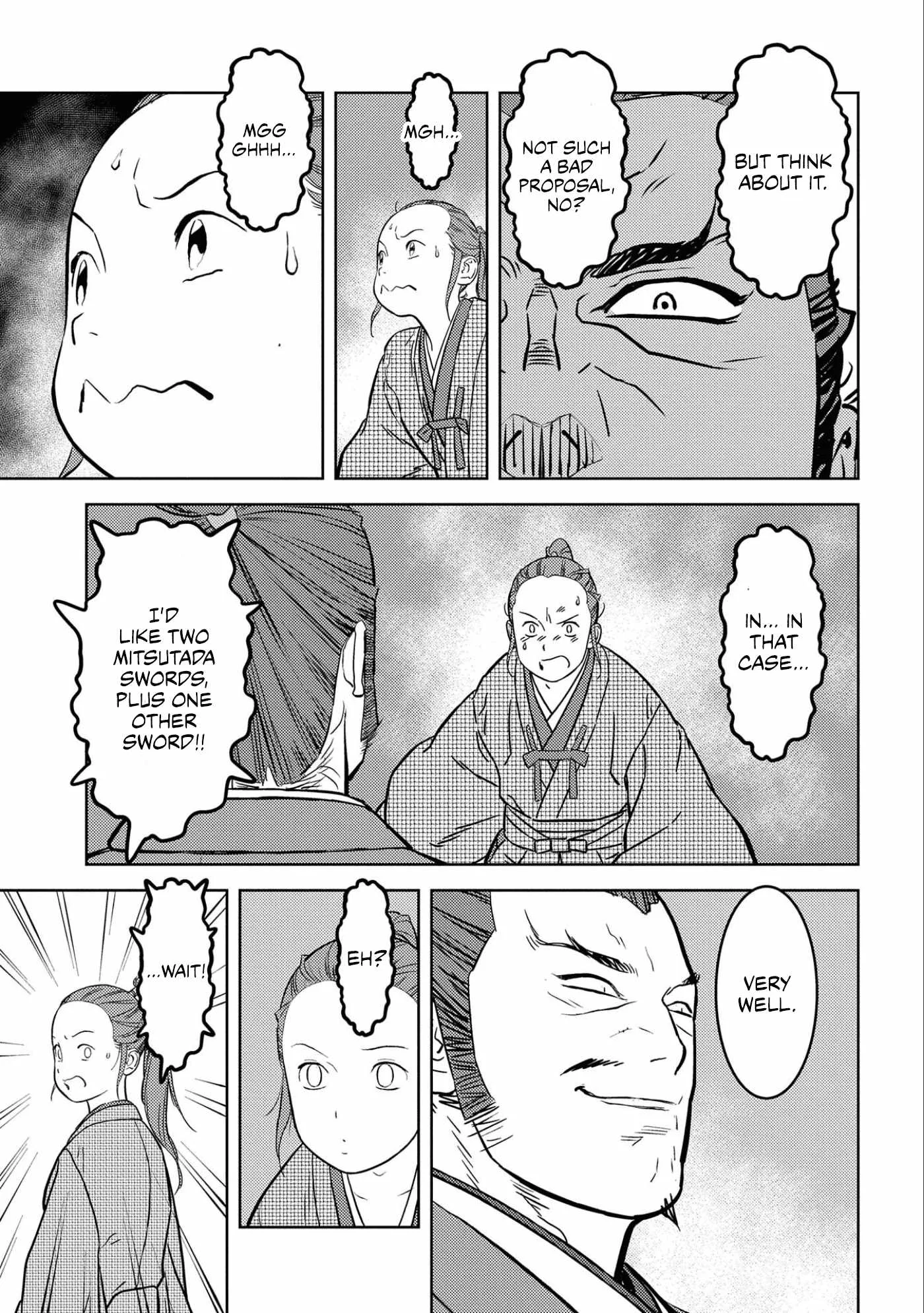 Sengoku Komachi Kuroutan: Noukou Giga Chapter 68 page 25