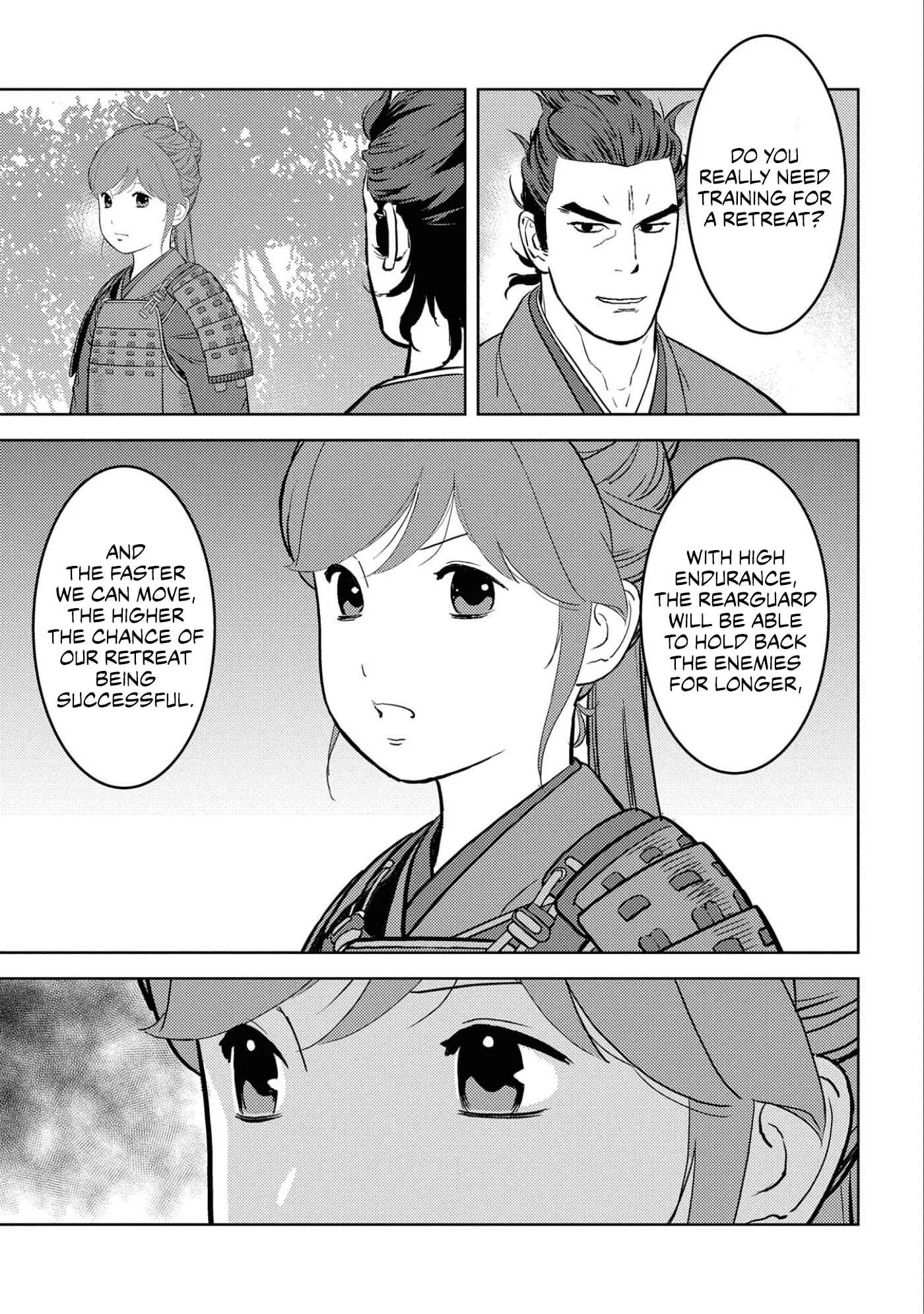 Sengoku Komachi Kuroutan: Noukou Giga Chapter 64 page 6