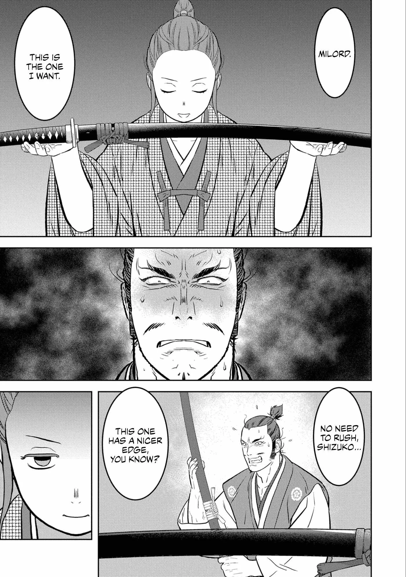 Sengoku Komachi Kuroutan: Noukou Giga Chapter 68 page 21