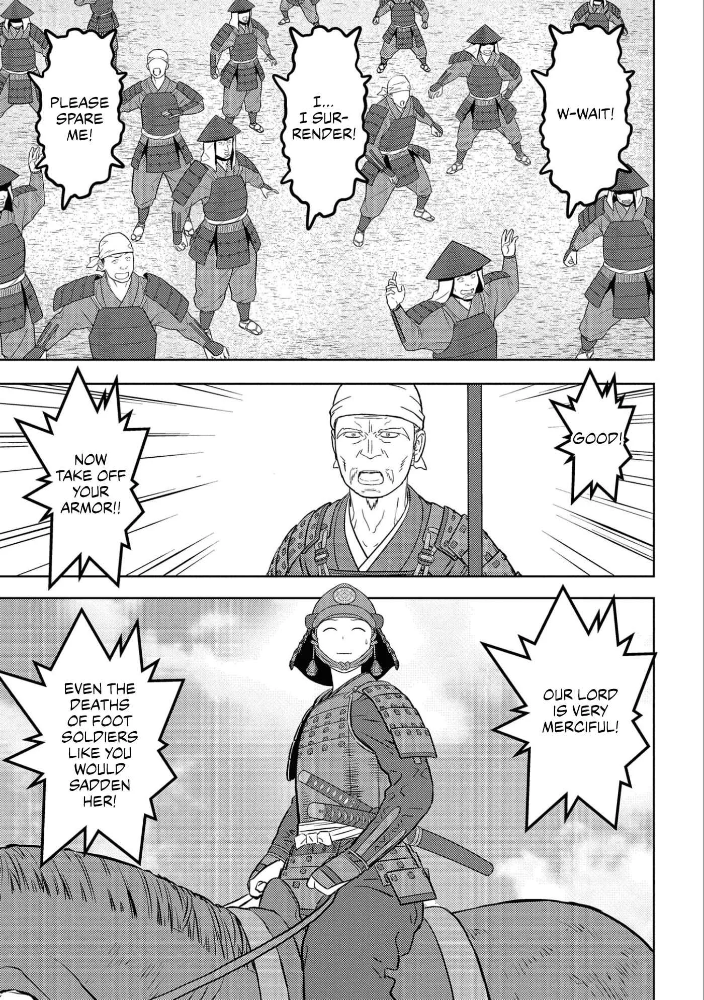 Sengoku Komachi Kuroutan: Noukou Giga Chapter 65 page 18