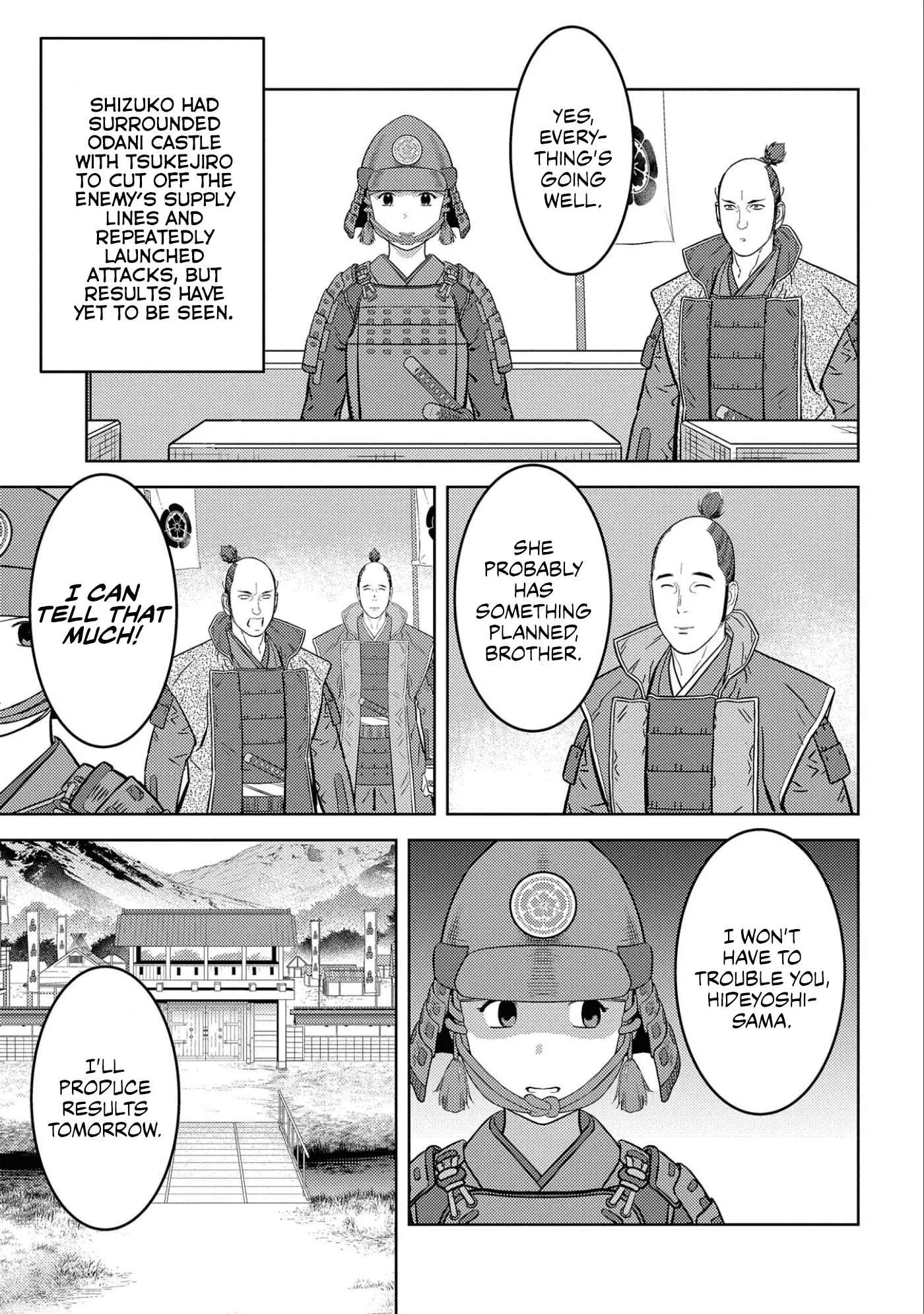 Sengoku Komachi Kuroutan: Noukou Giga Chapter 65 page 4