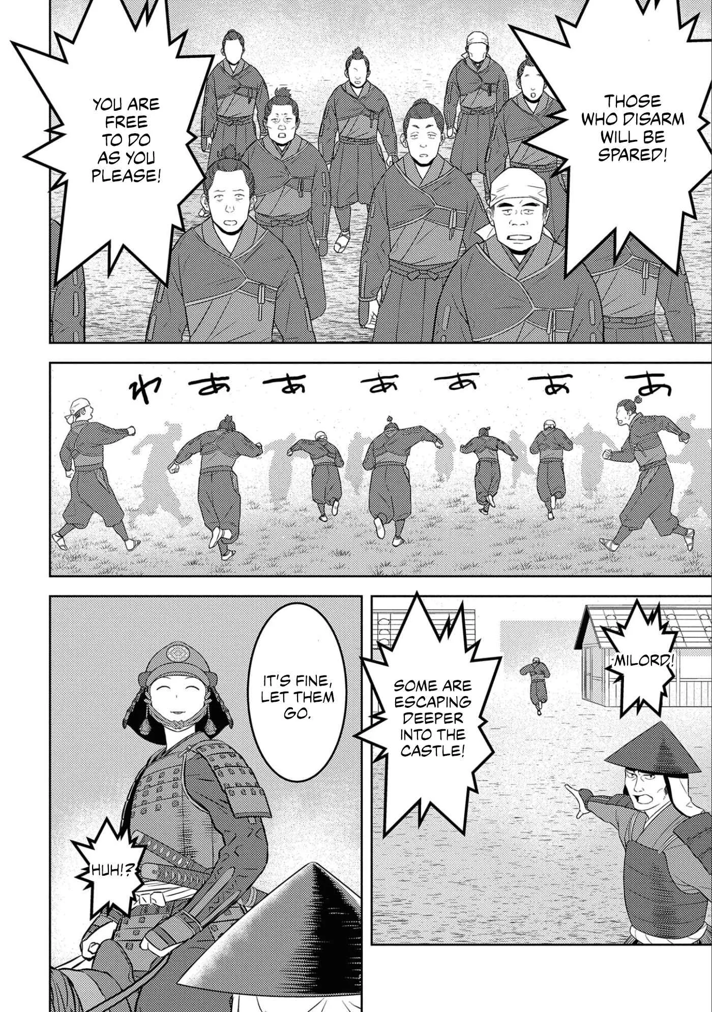 Sengoku Komachi Kuroutan: Noukou Giga Chapter 65 page 19